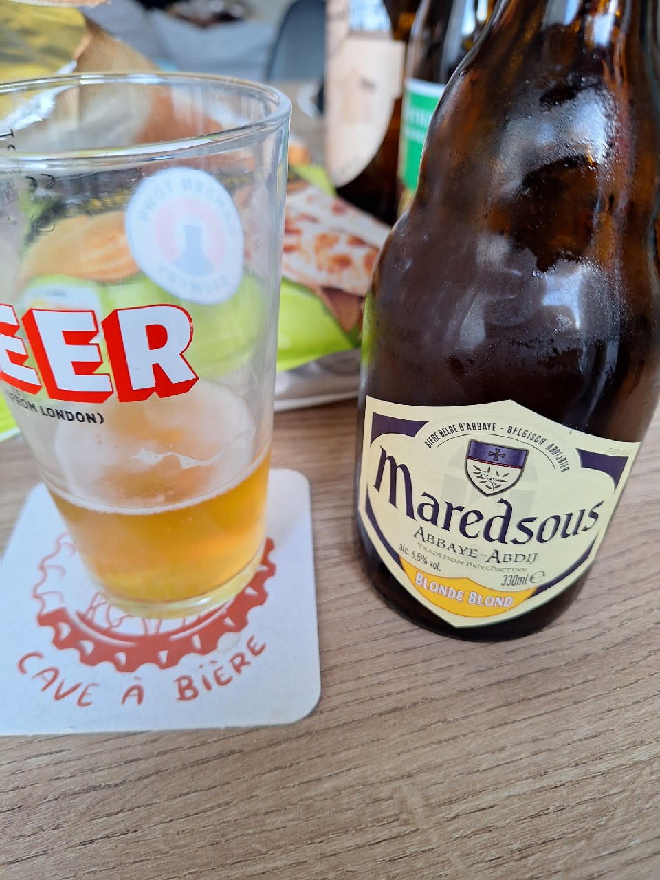 Maredsous 6° Blonde, Abbaye De Maredsous (Duvel Moortgat)