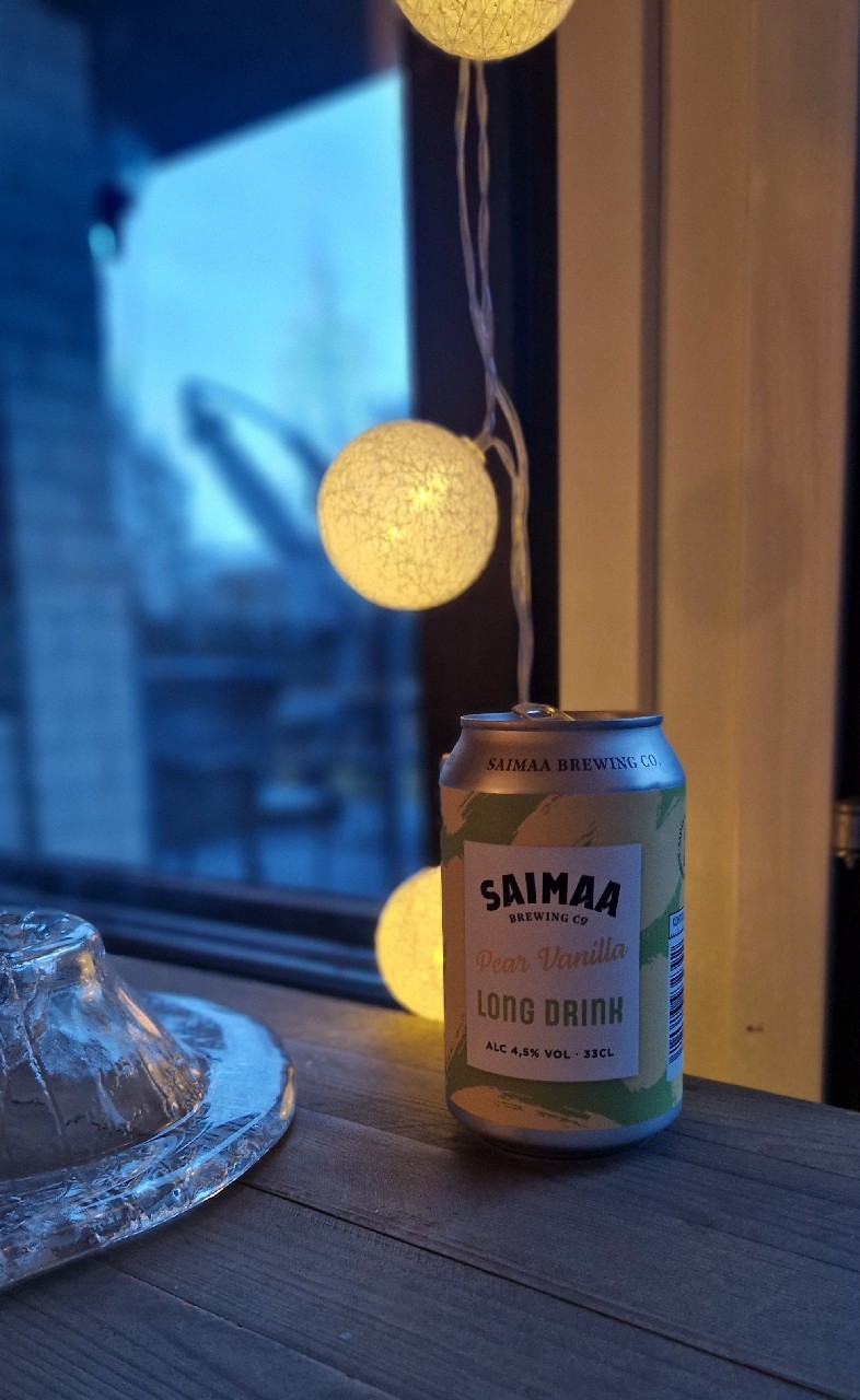 Saimaa Long Drink Pear Vanilla, Finland