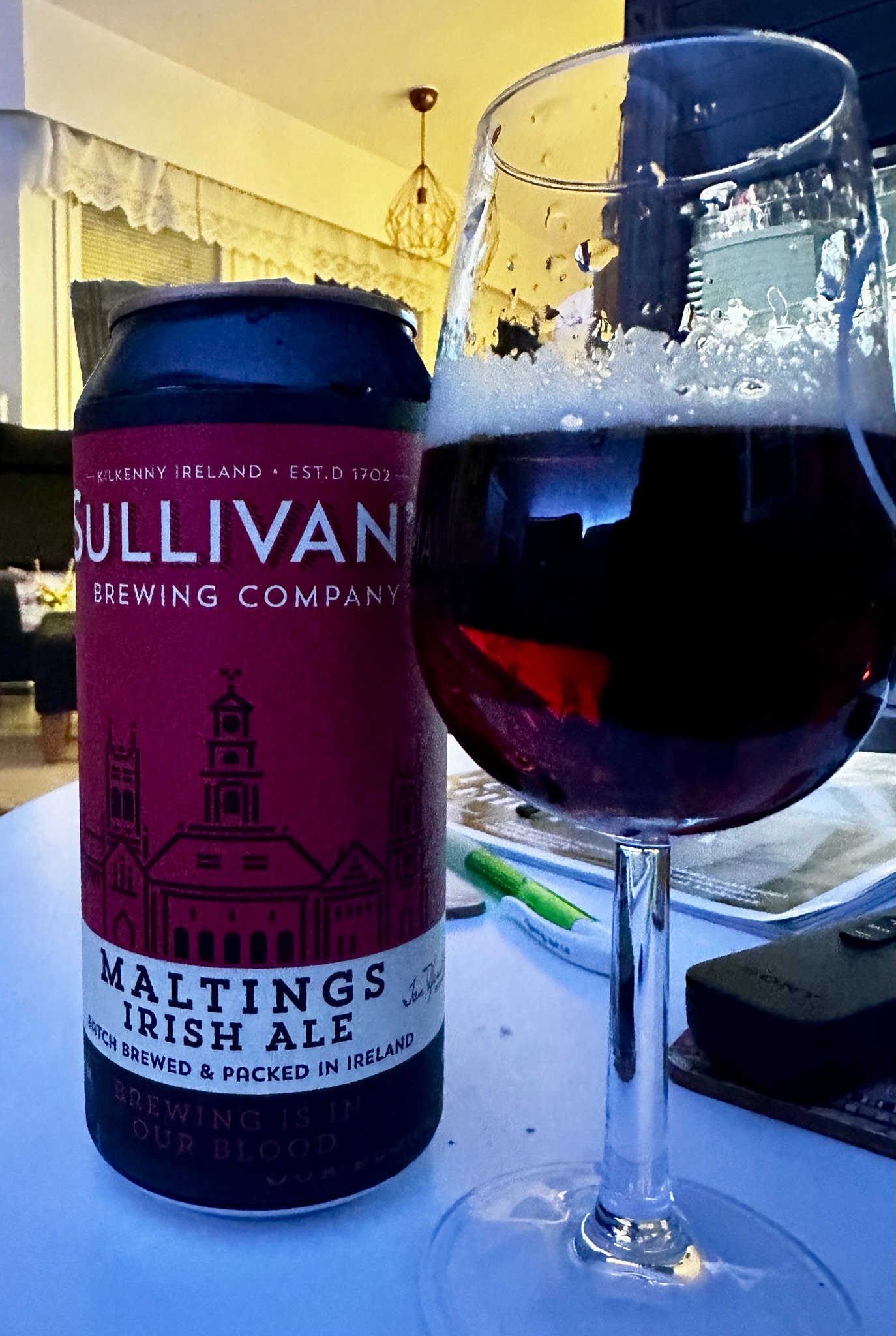 Maltings Irish Ale, Ireland