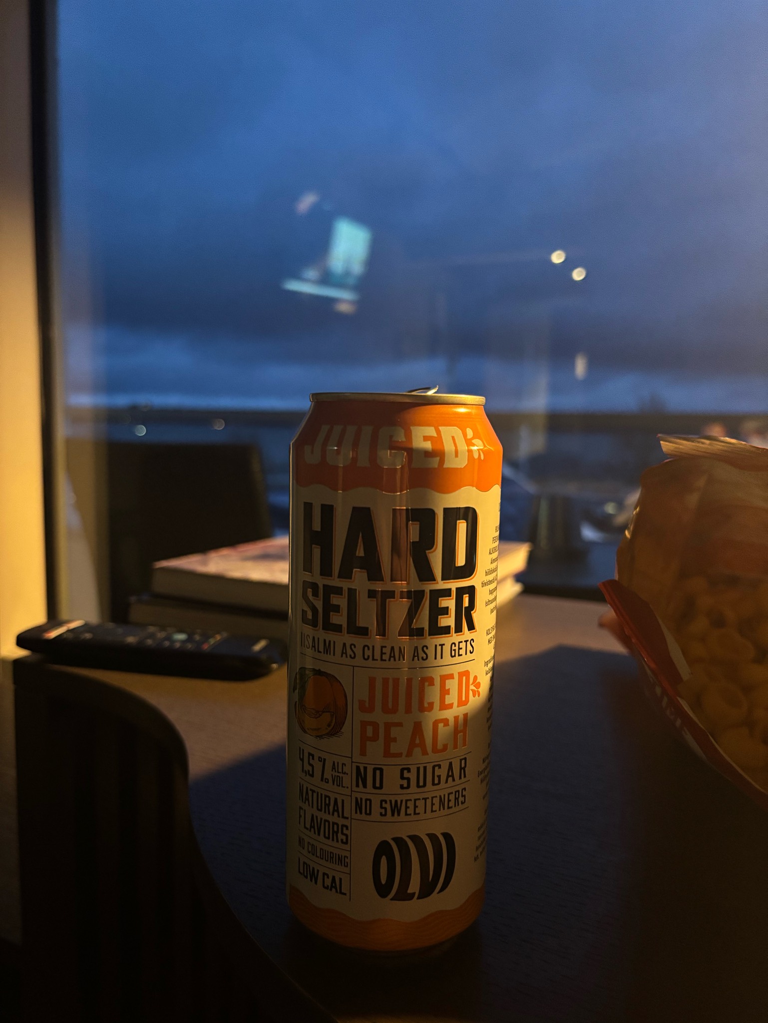 Hard Seltzer Juiced Peach, Finland