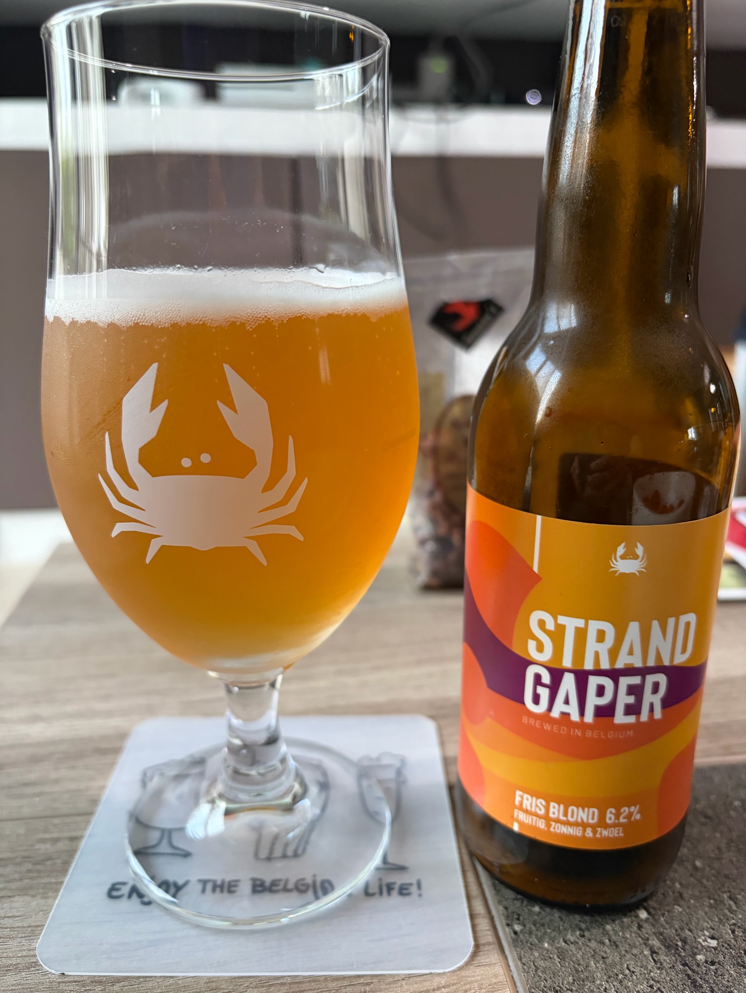 Strandgaper, Belgium