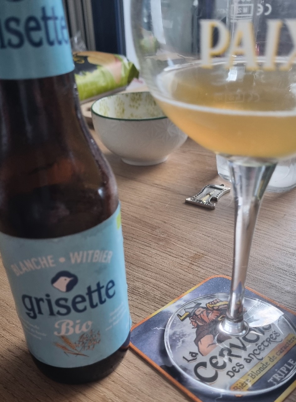 Grisette Blanche Bio, Brasserie St-Feuillien