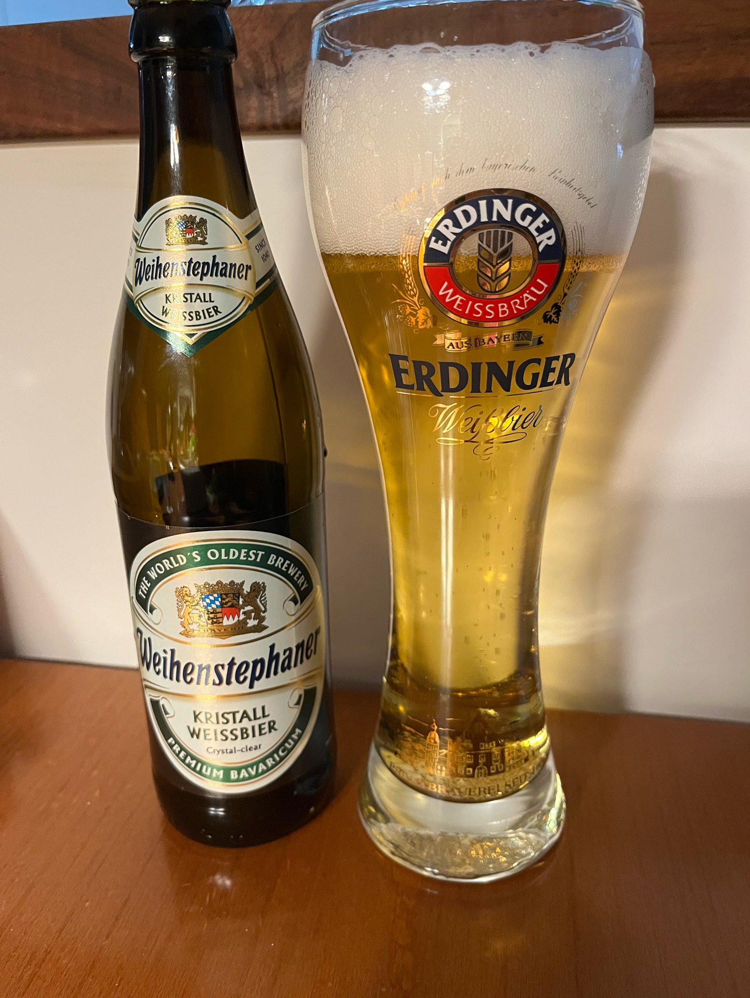 Weihenstephaner Kristall Weissbier, Bayerische Staatsbrauerei Weihenstephan