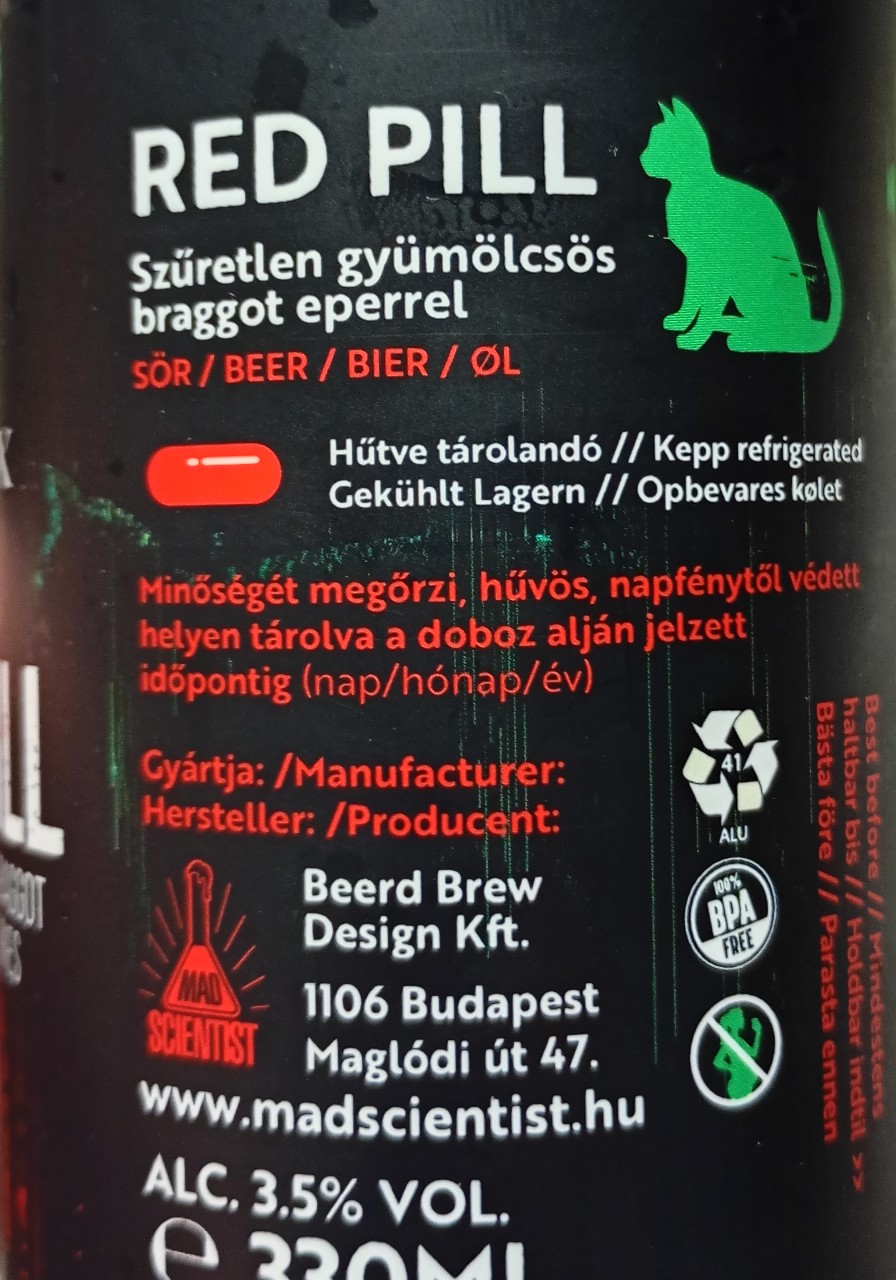 The Matrix - Red Pill, Mad Scientist