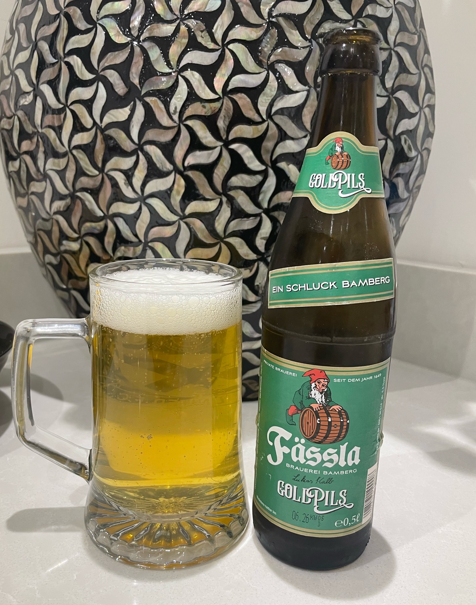 Gold-Pils, Brauerei Fässla Bamberg