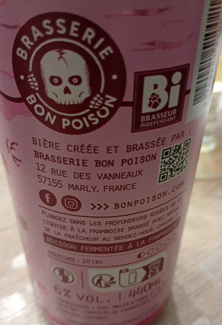 Sweet Kiss, Brasserie Bon Poison