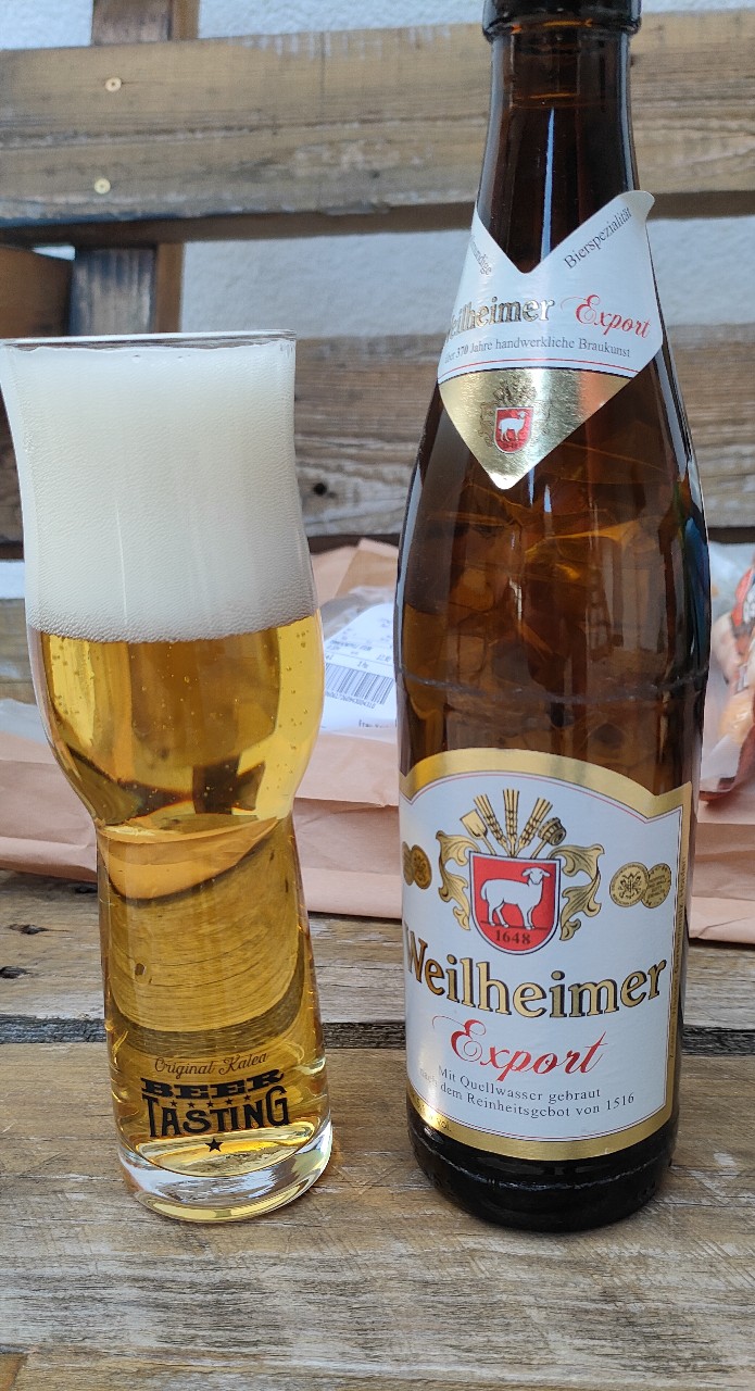 Weilheimer Export, Lammbrauerei Weilheim