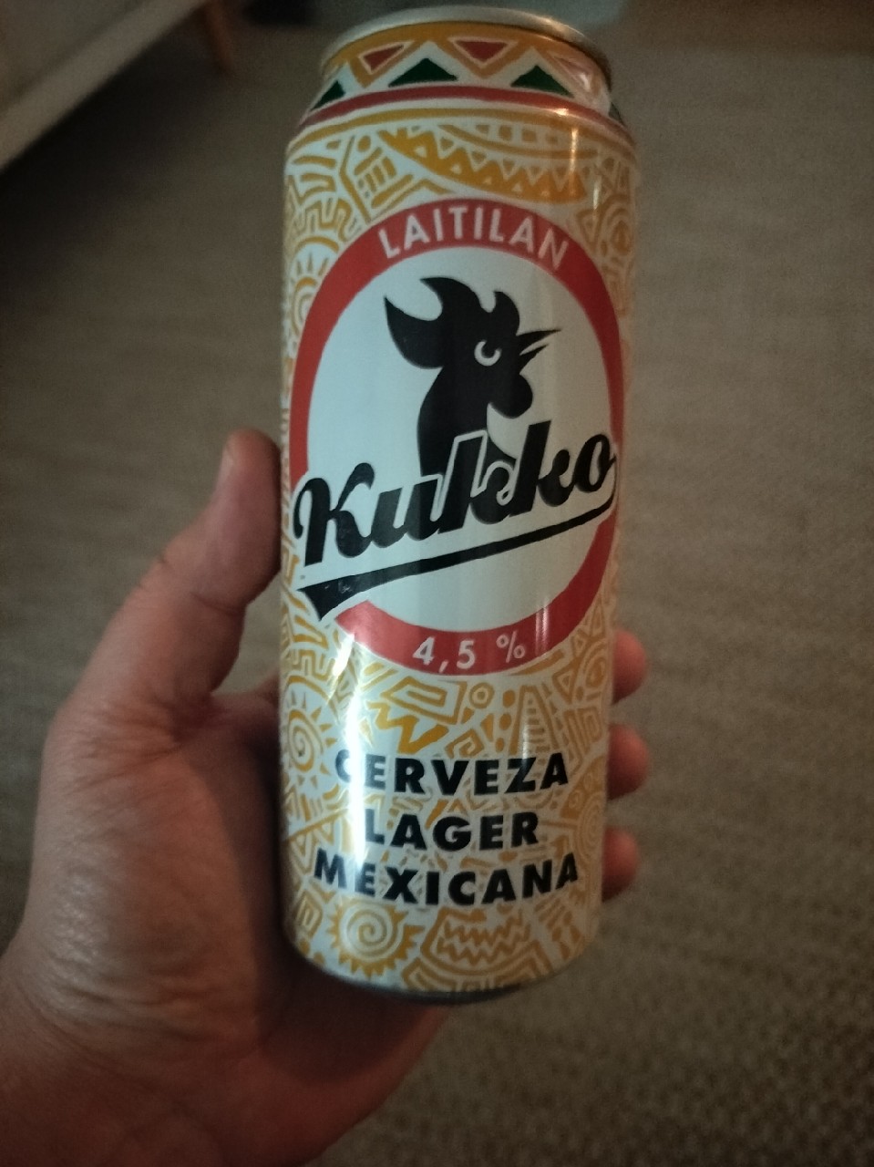 Kukko Cerveza Lager Mexicana, Laitilan Wirvoitusjuomatehdas