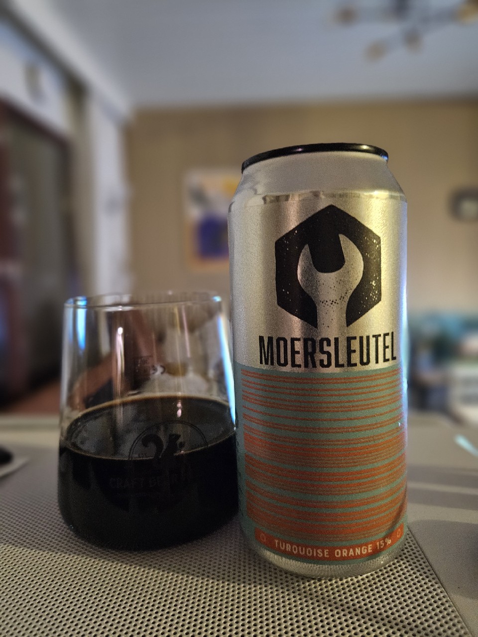 8720615266388 (Barcode Turquoise Orange), Brouwerij De Moersleutel