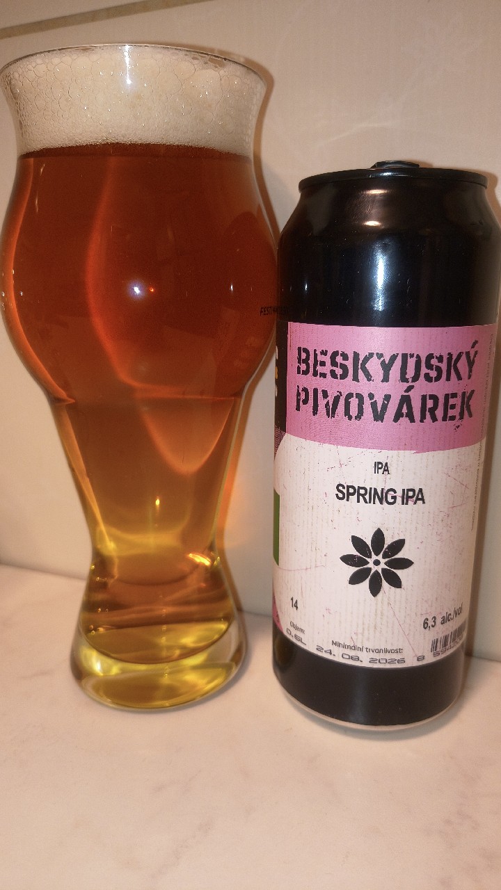 Spring IPA, Beskydsky Pivovarek