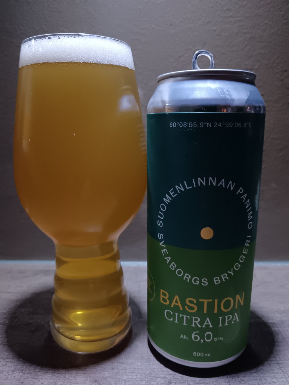 Bastion citra ipa, Suomenlinnan Panimo