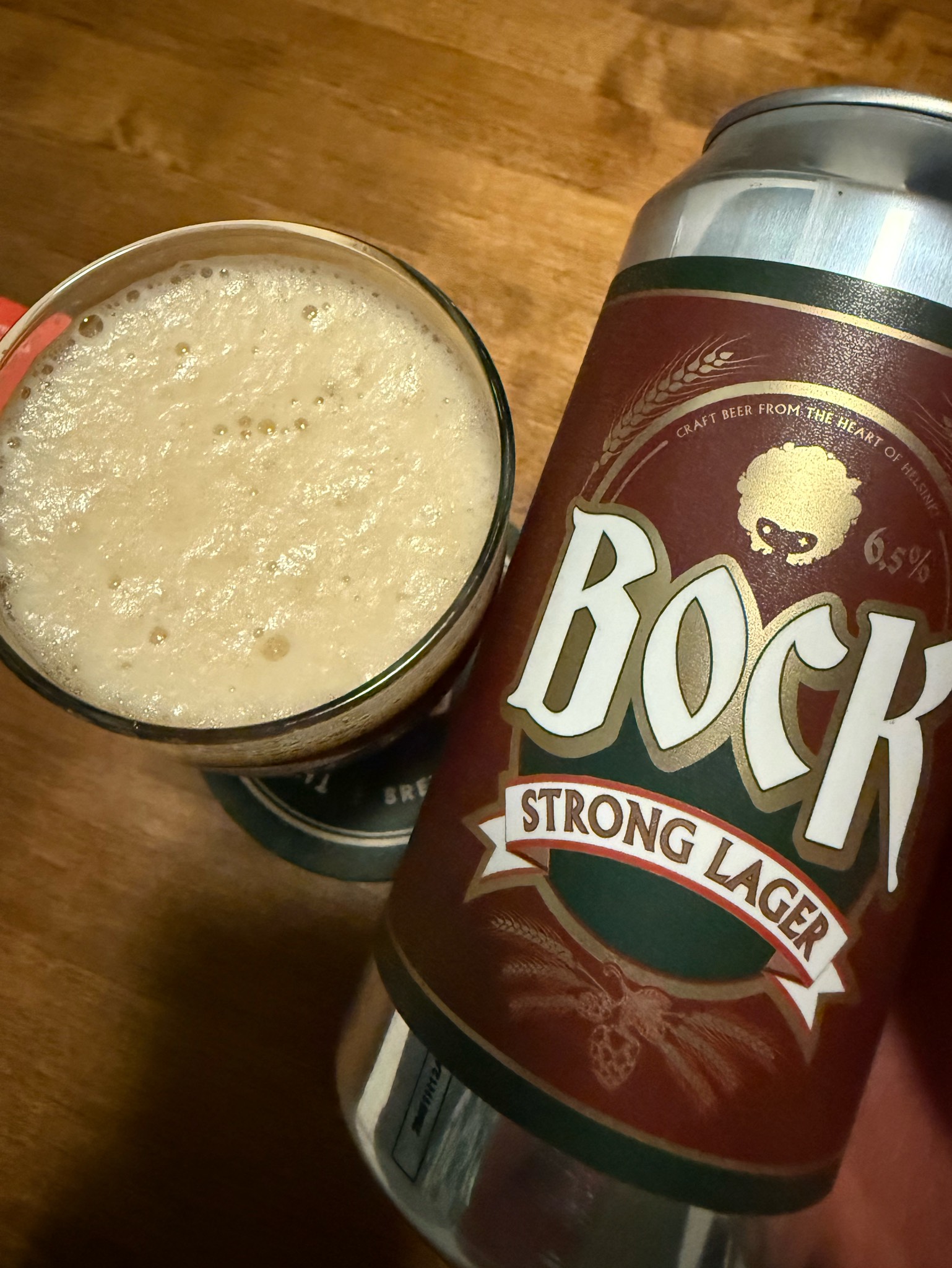 Bock Strong Lager, Finland