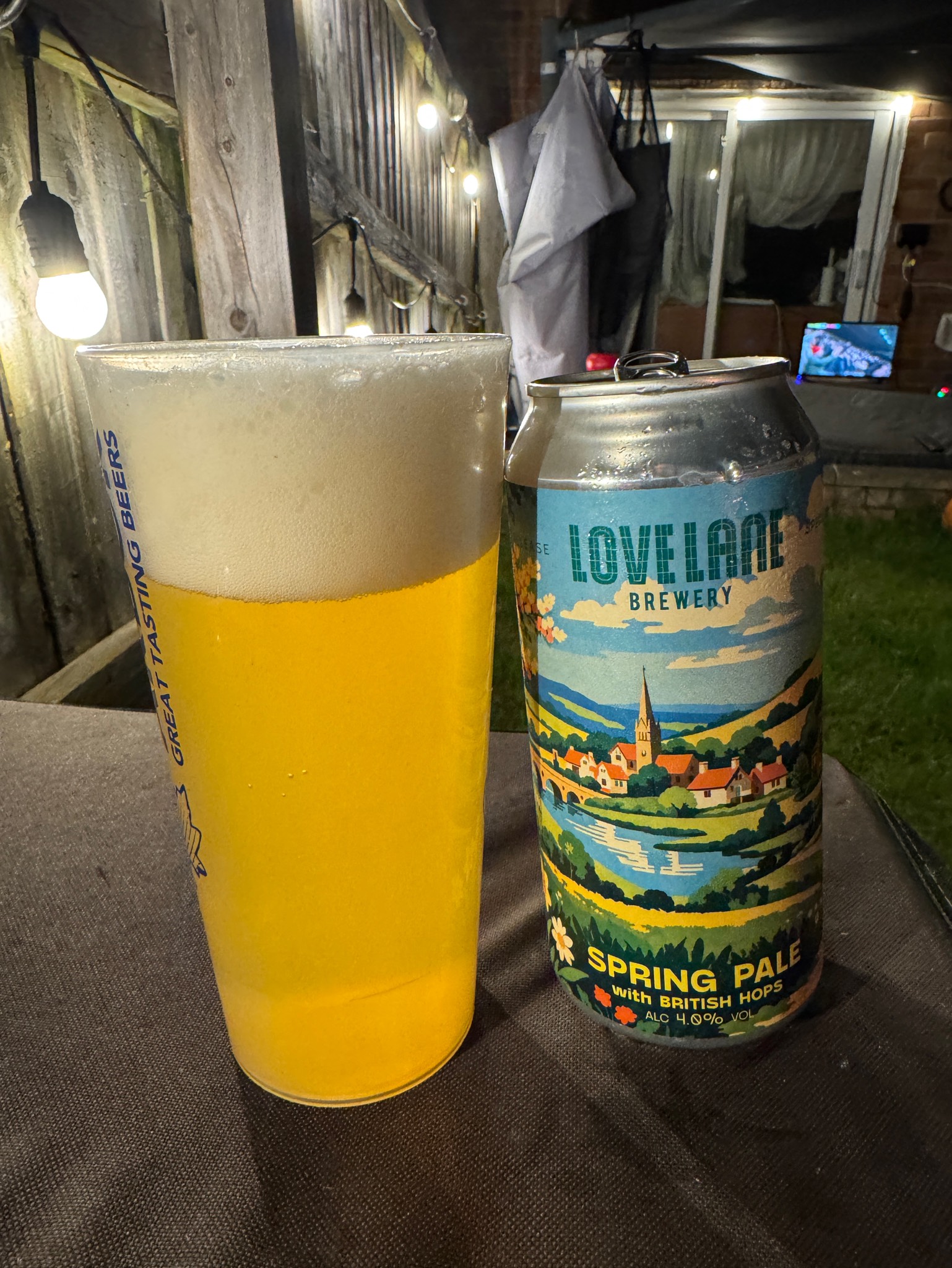 Spring Pale, Love Lane Brewing