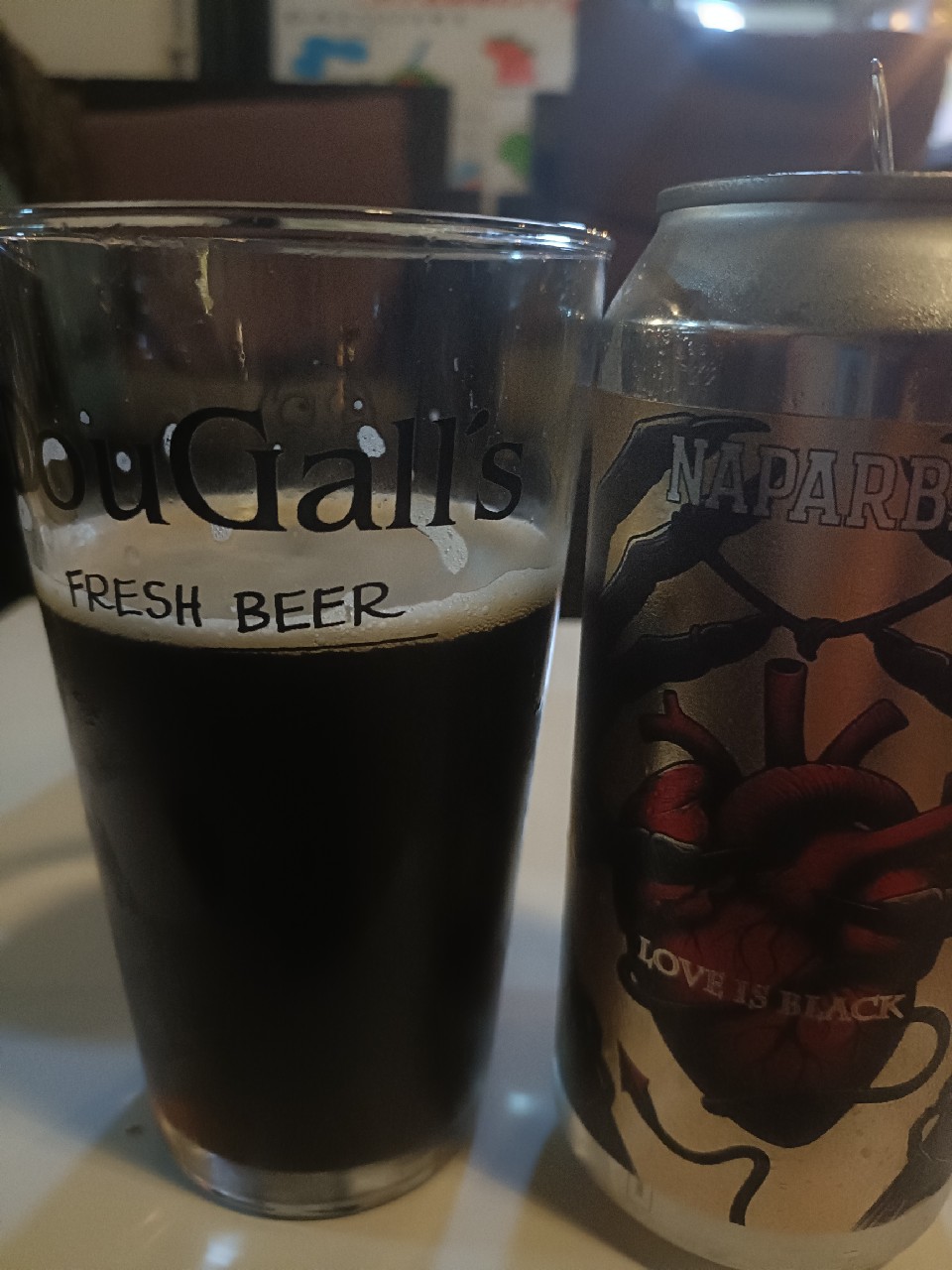 Love Is Black, Naparbier