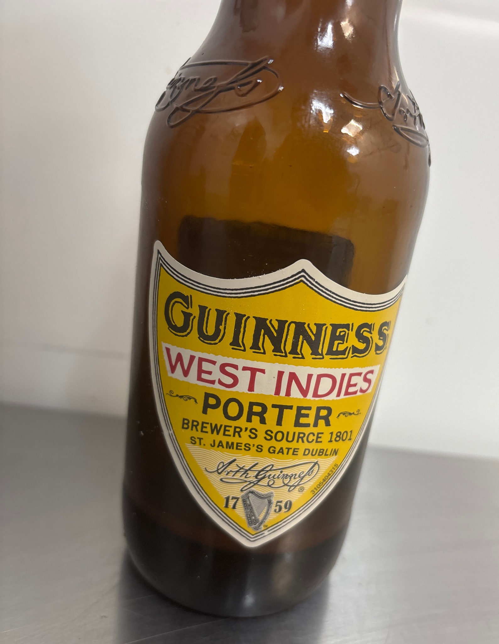 Guinness West Indies Porter, Ireland