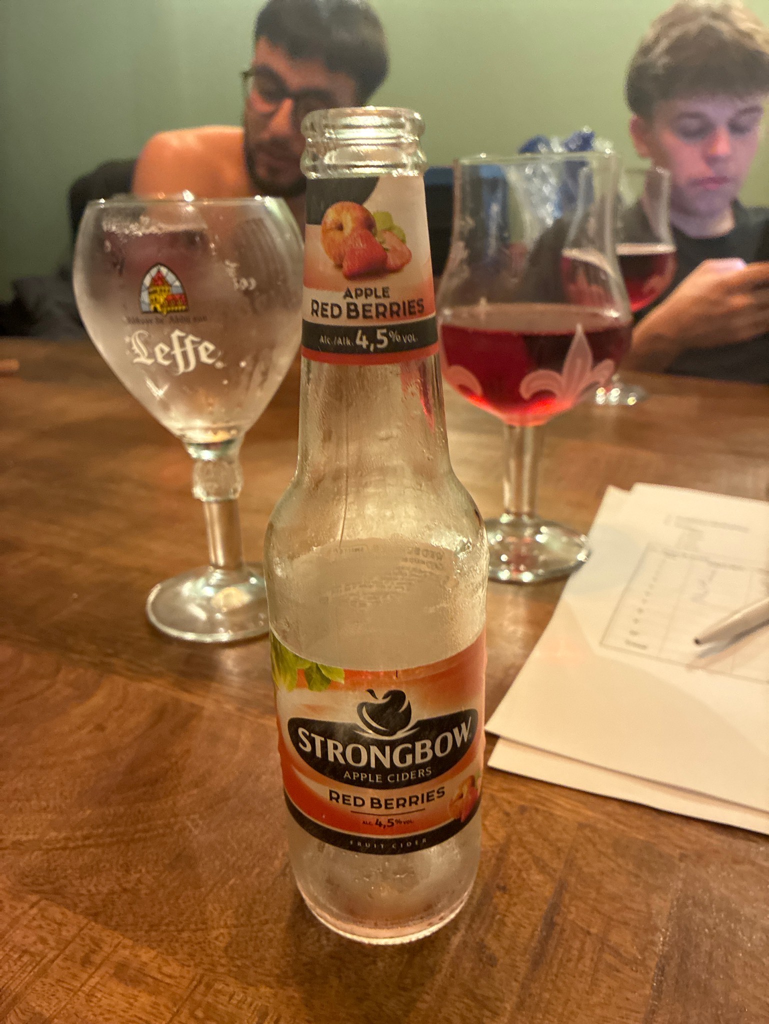 Strongbow Red Berries, Bulmers Cider (Heineken)