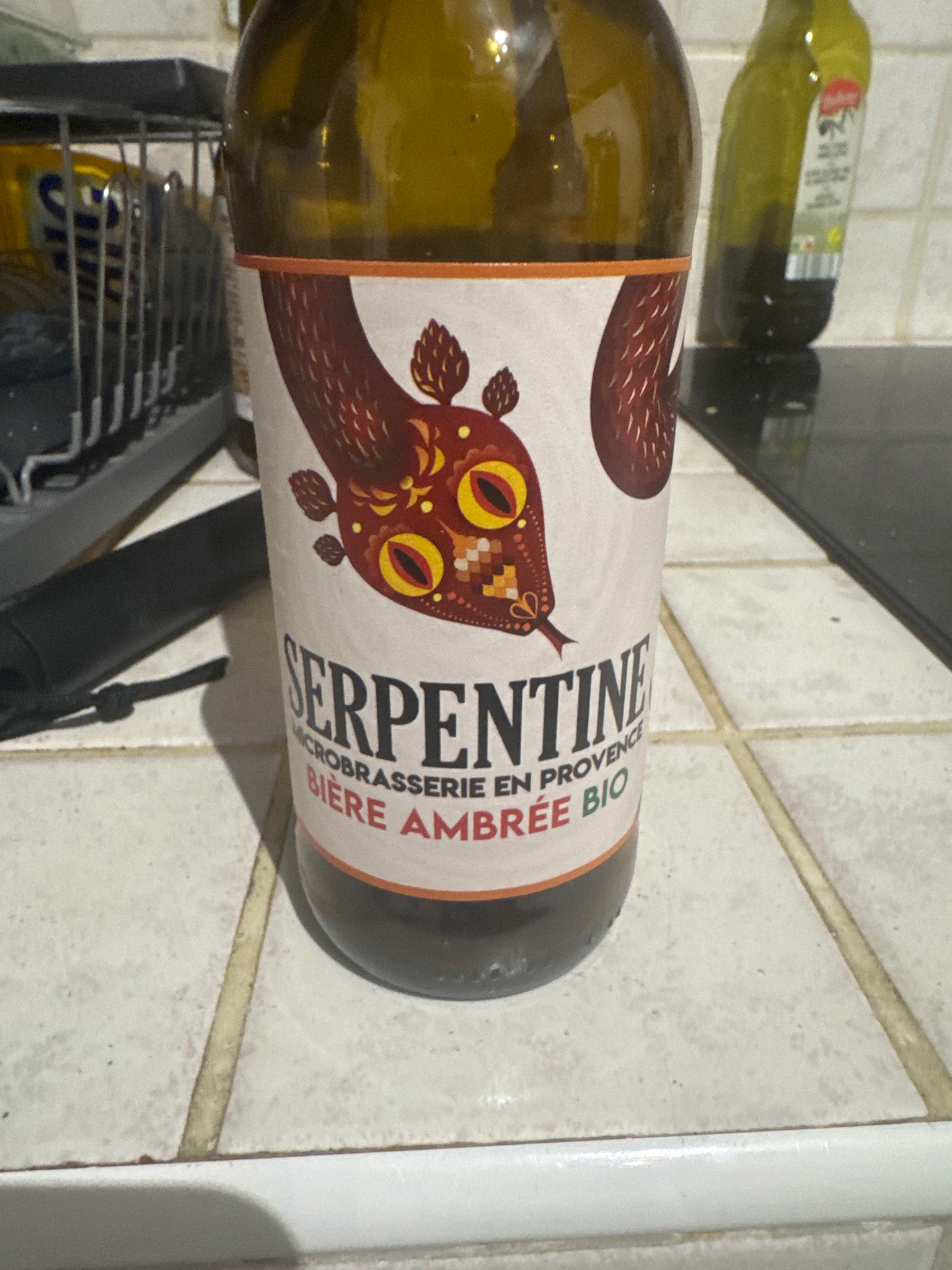 La Serpentine Ambrée Bio, Brasserie La Serpentine