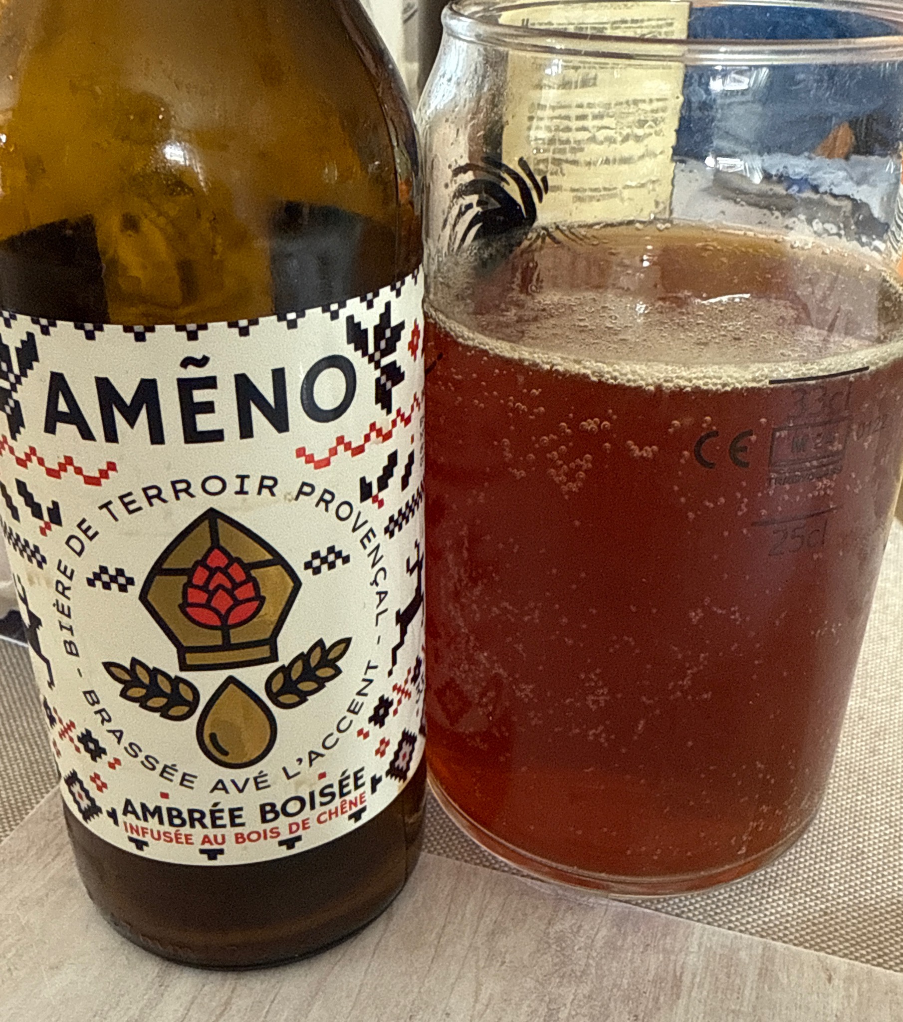 Ameno Ambrée Boisée, Ameno