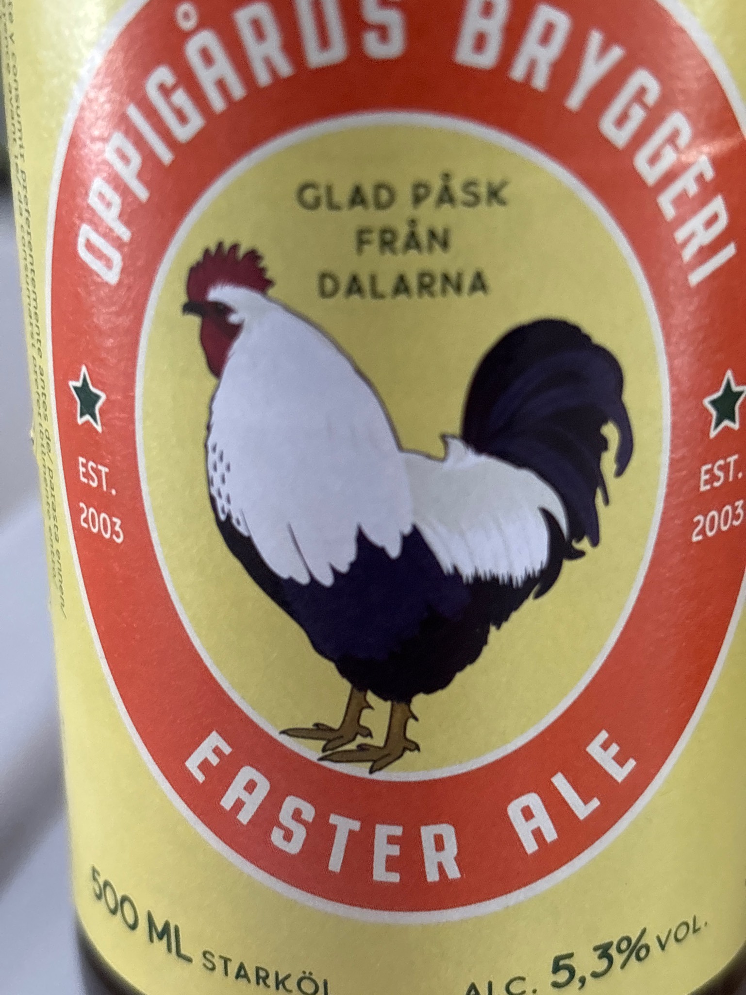 Easter Ale, Sweden