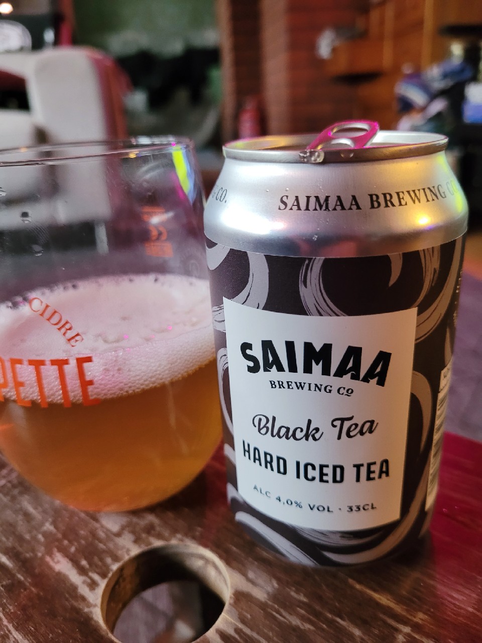 Saimaa Hard Iced Tea Black Tea, Finland