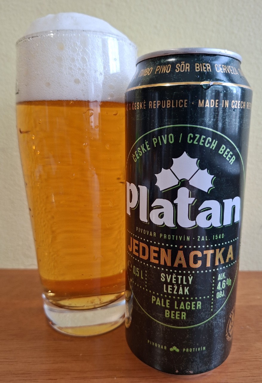 Platan Jedenáctka 11°, Pivovar Protivín