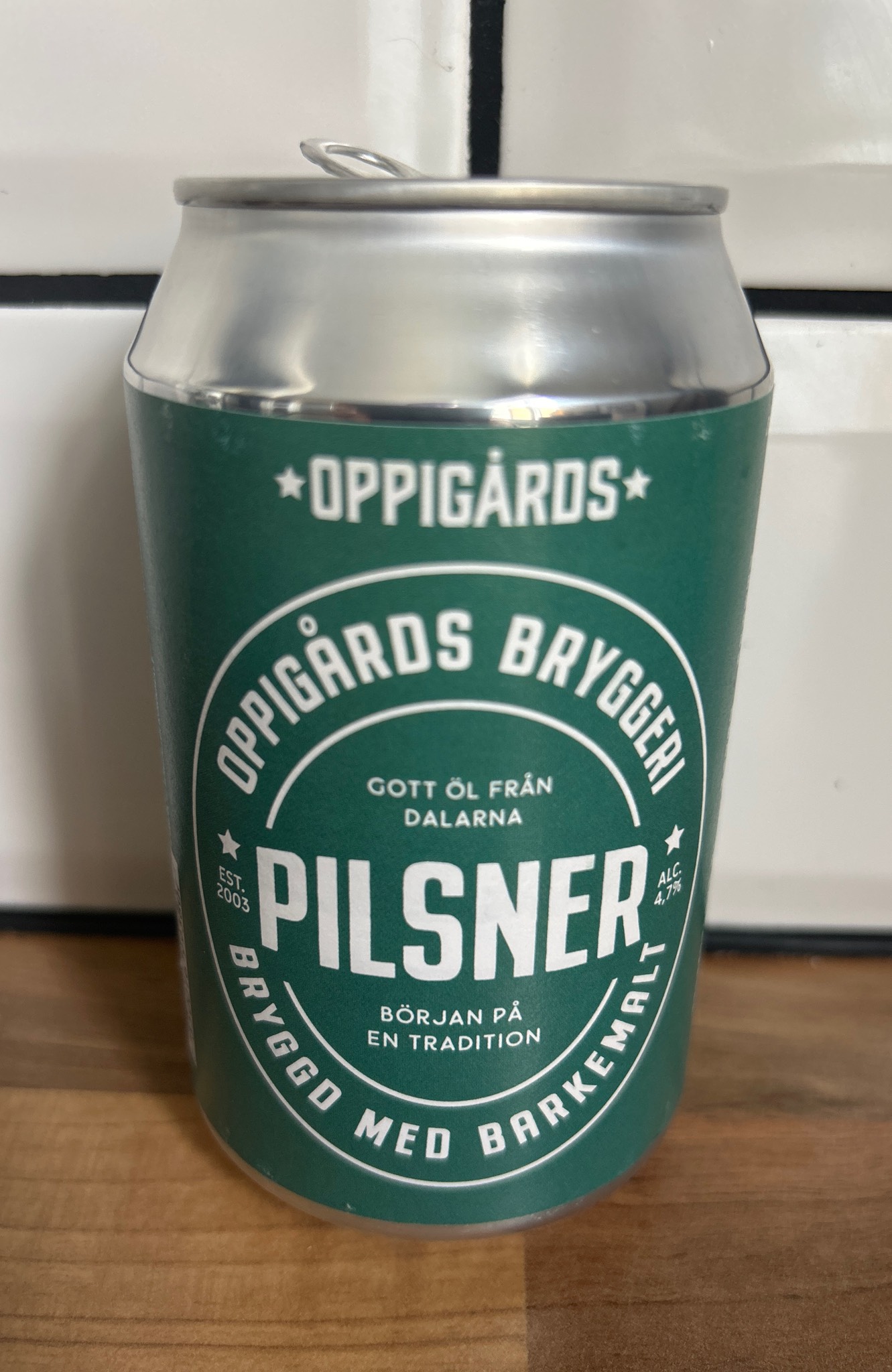 Oppigårds Pilsner, Sweden