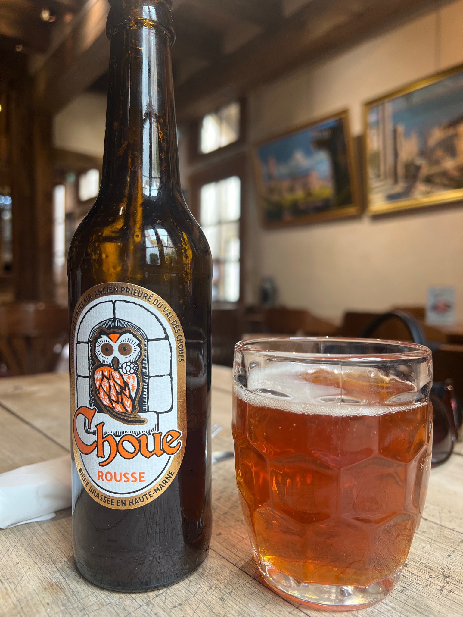 Choue Rousse, Brasserie De Vauclair (La Choue)