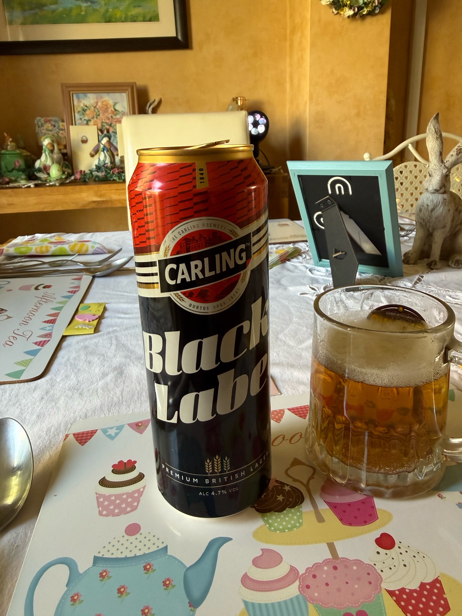 Carling black label, England