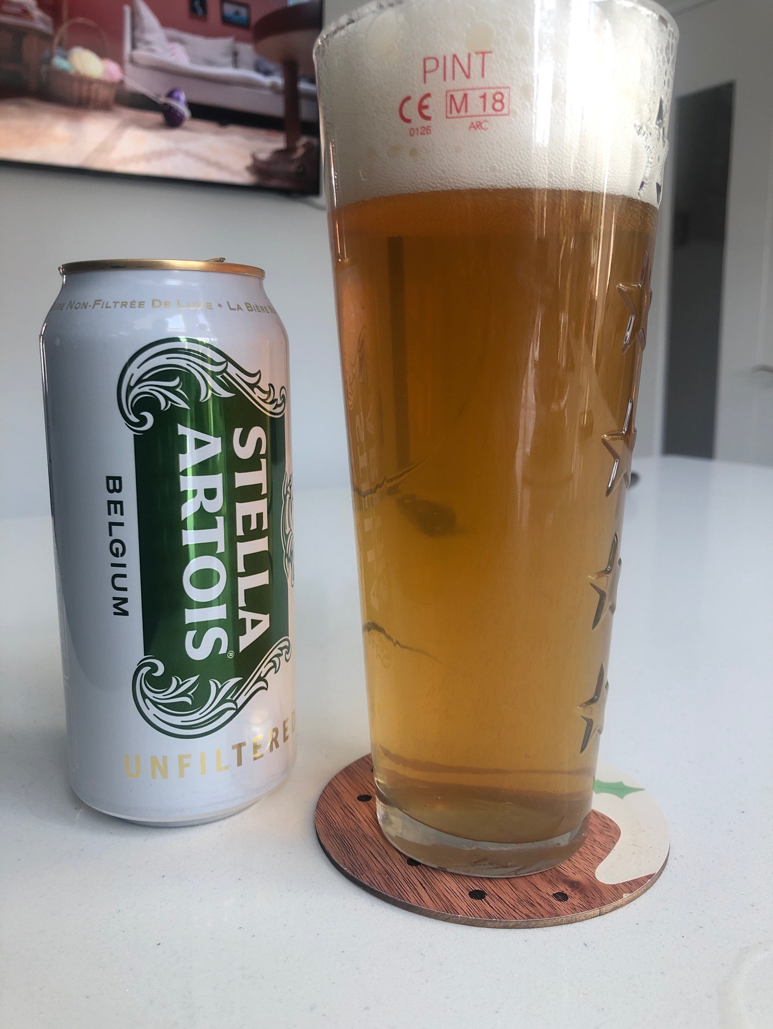 Stella Artois Unfiltered, Belgium