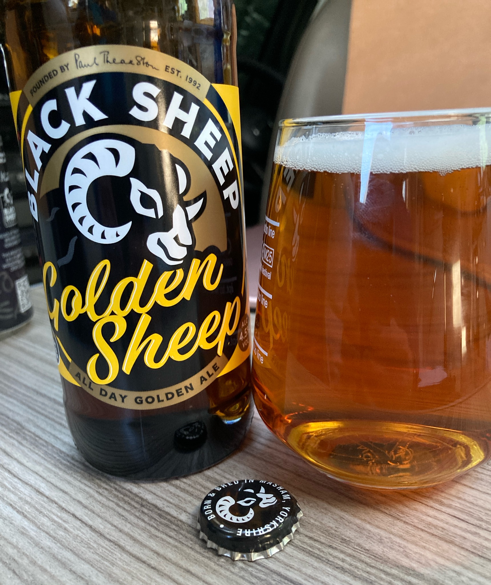 Golden Sheep Ale, The Black Sheep Brewery