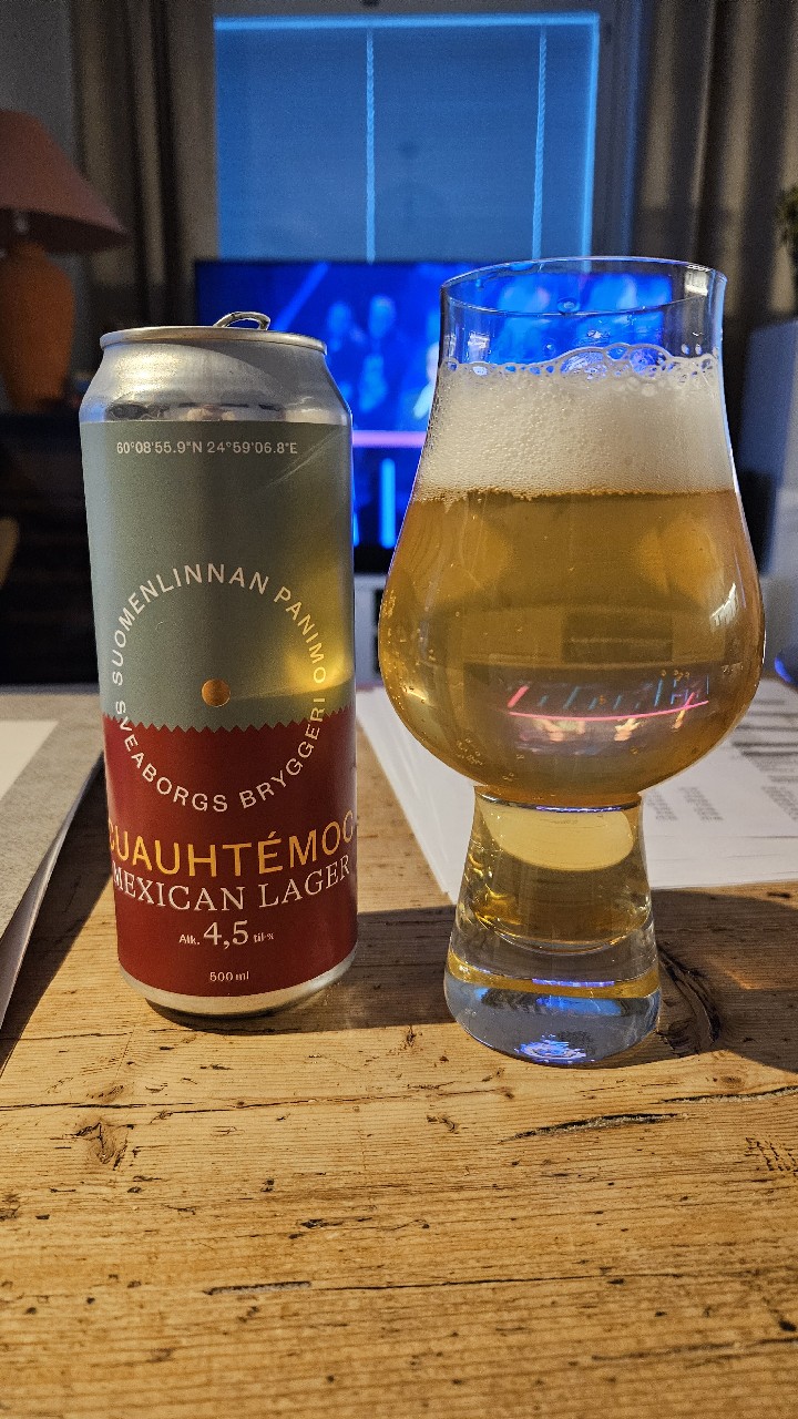 Cuauhtémoc Mexican lager, Finland