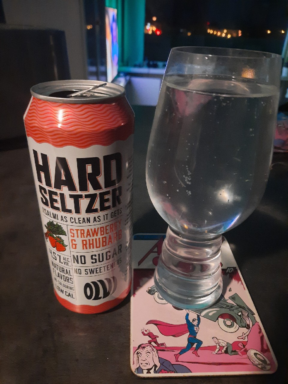 Hard Seltzer Strawberry & Rhubarb, Finland
