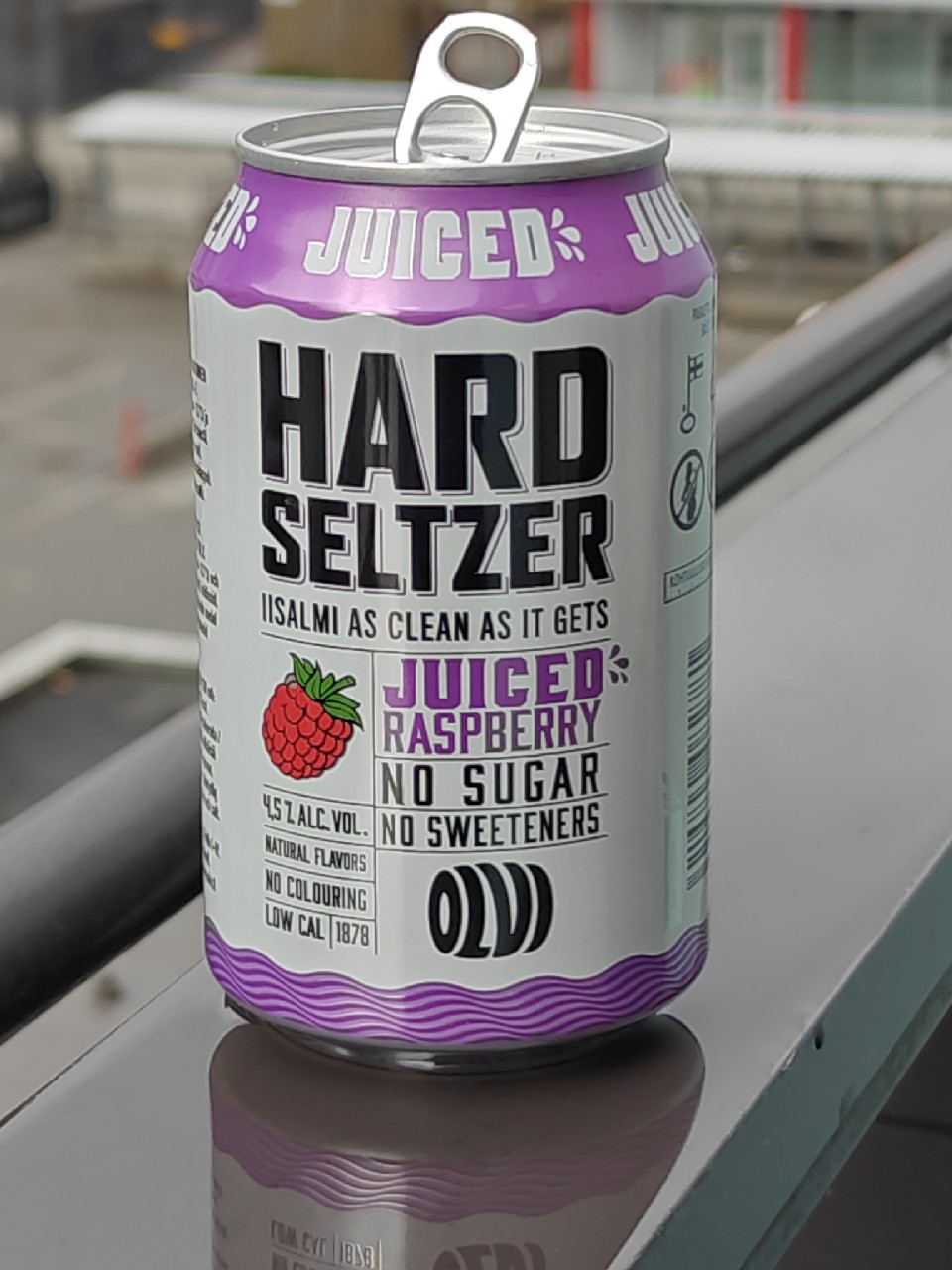 Hard Seltzer Juiced Raspberry, Finland
