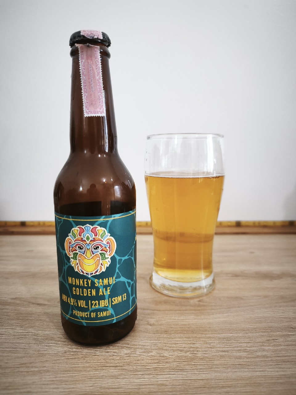 Monkey Samui Golden Ale, Heart of Darkness Brewery (HoD)