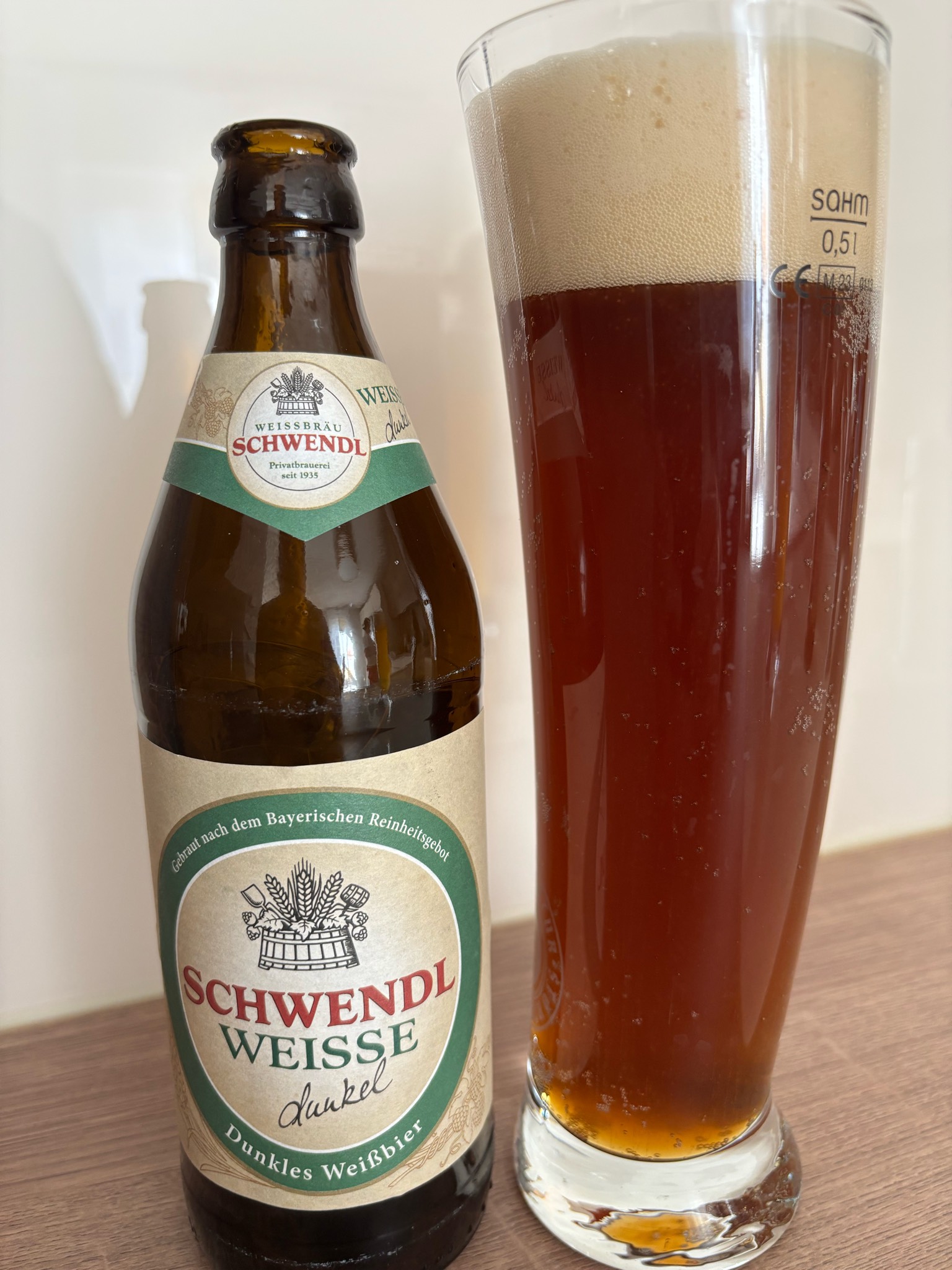 Schalchner Weisse Dunkel, Weissbräu Schwendl