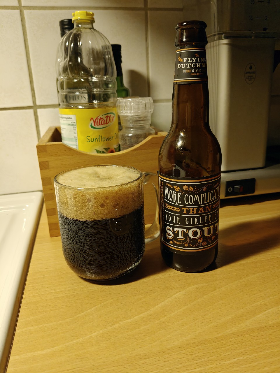 More Complicated Than Your Girlfriend Stout, The Flying Dutchman Nomad Brewing Company