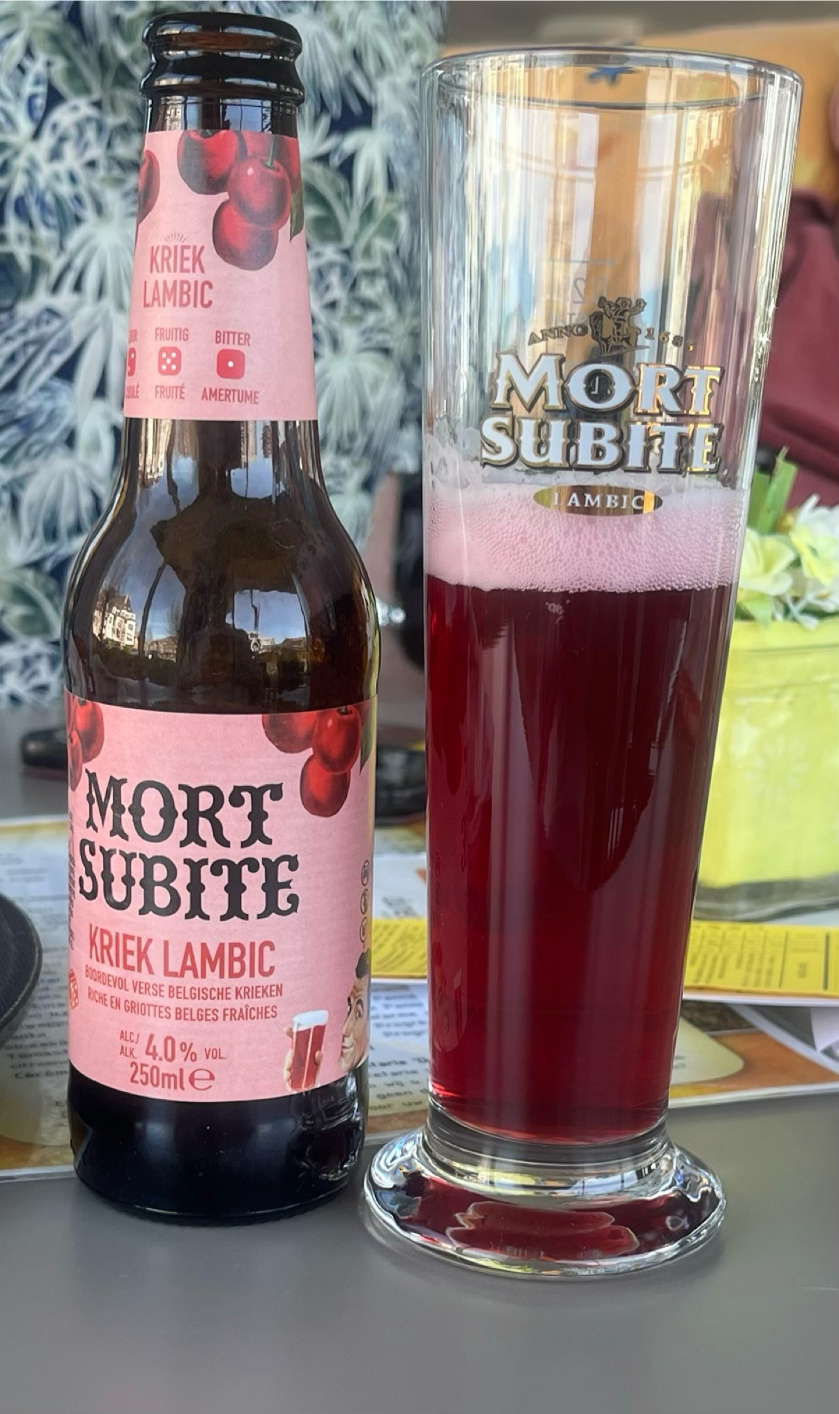 Kriek Lambic, Brouwerij Mort Subite (Alken-Maes - Heineken)