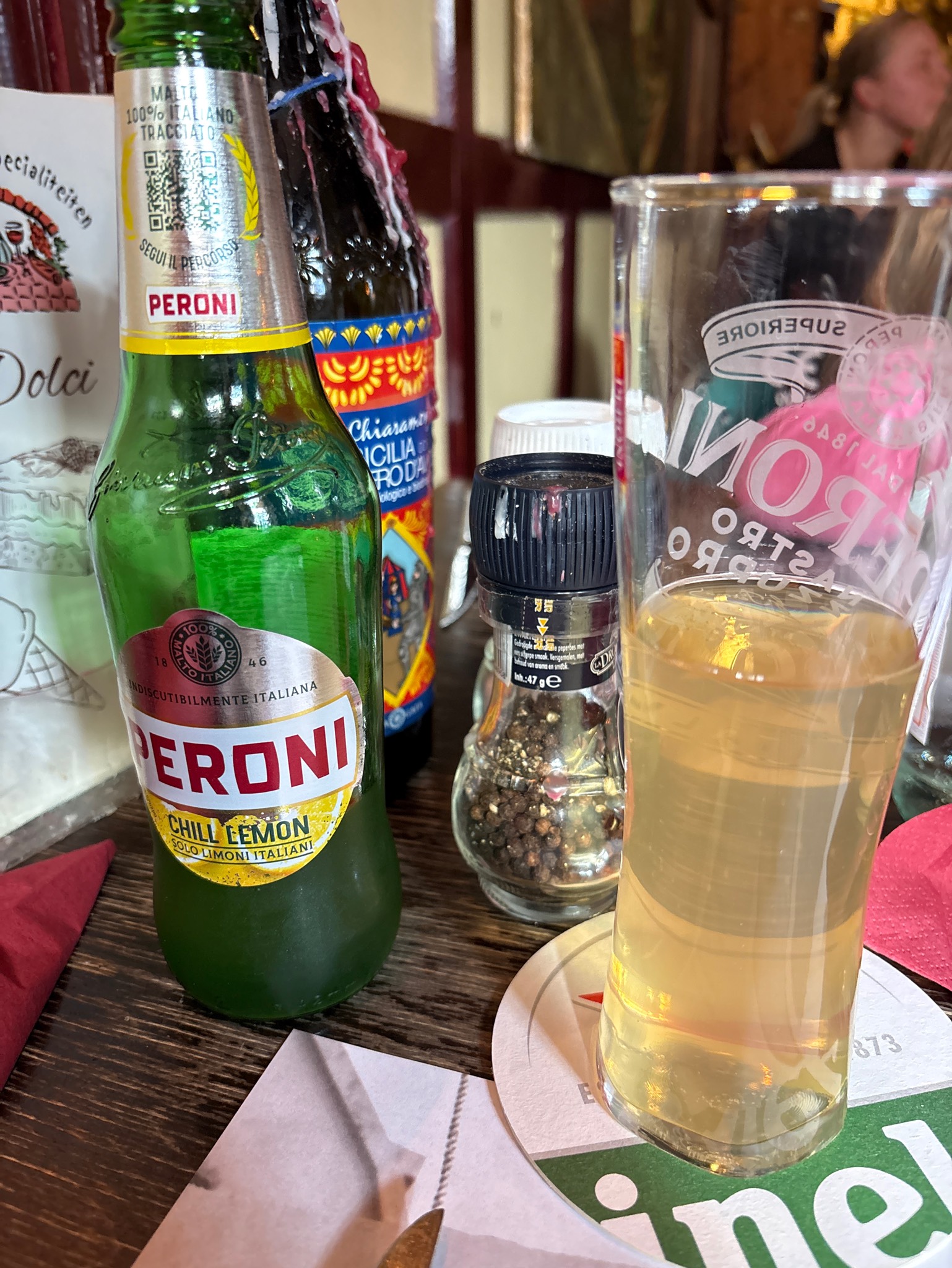 Peroni Chill Lemon, Italy