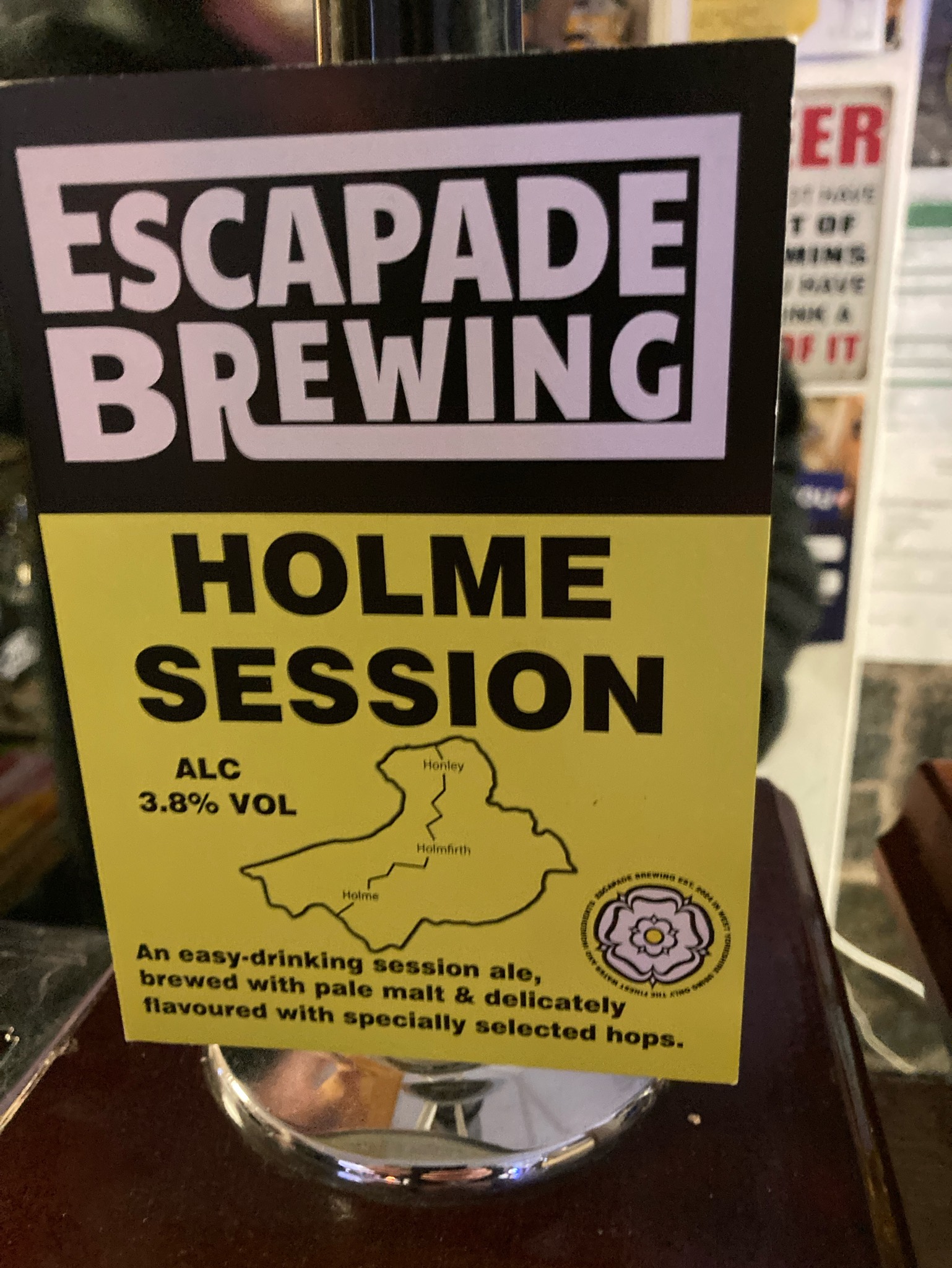 Holme session, Escapade Brewing