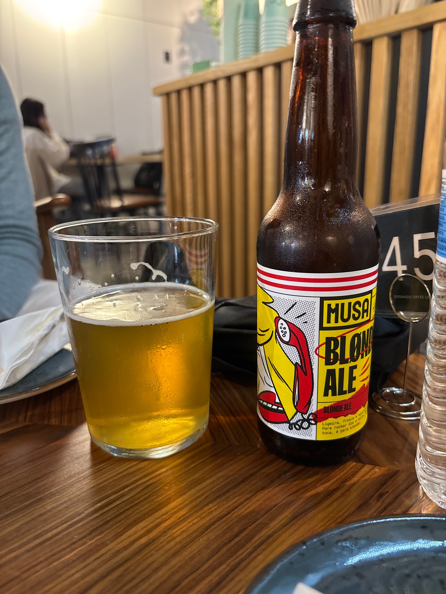Blondie Ale, Cerveja Musa