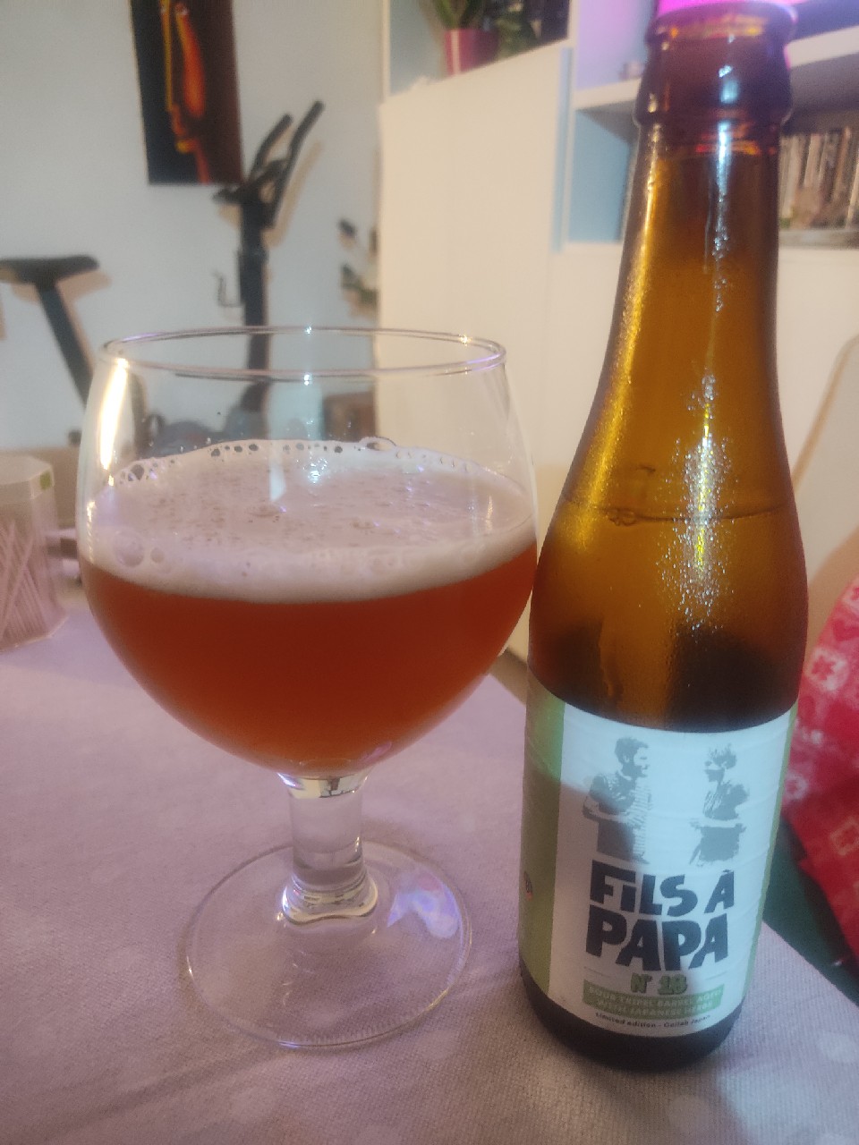Fils à Papa N18, Brouwerij De Leite