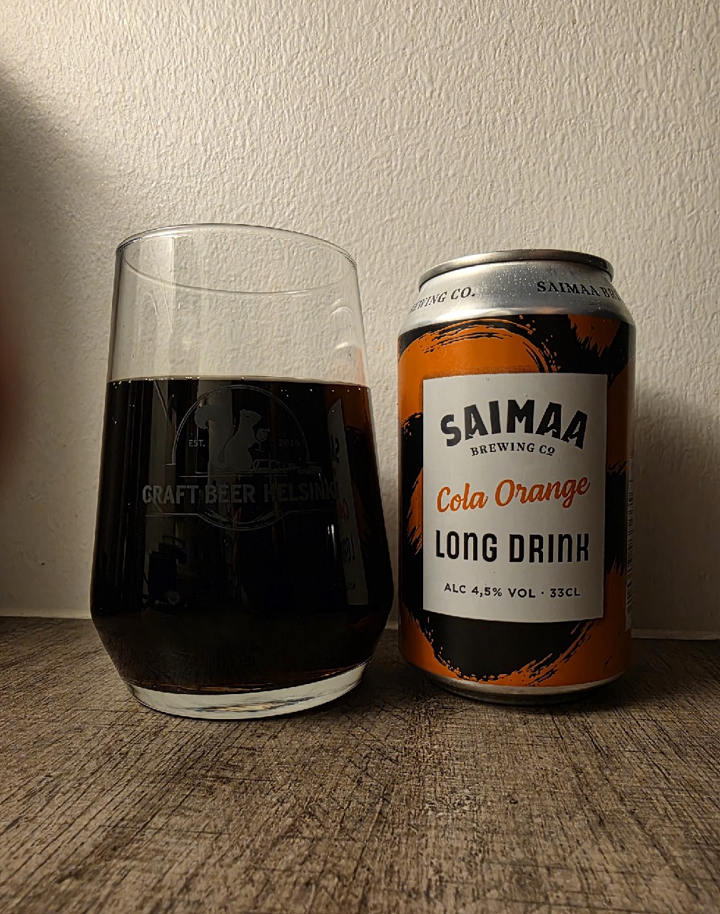 Long Drink Cola Orange, Finland
