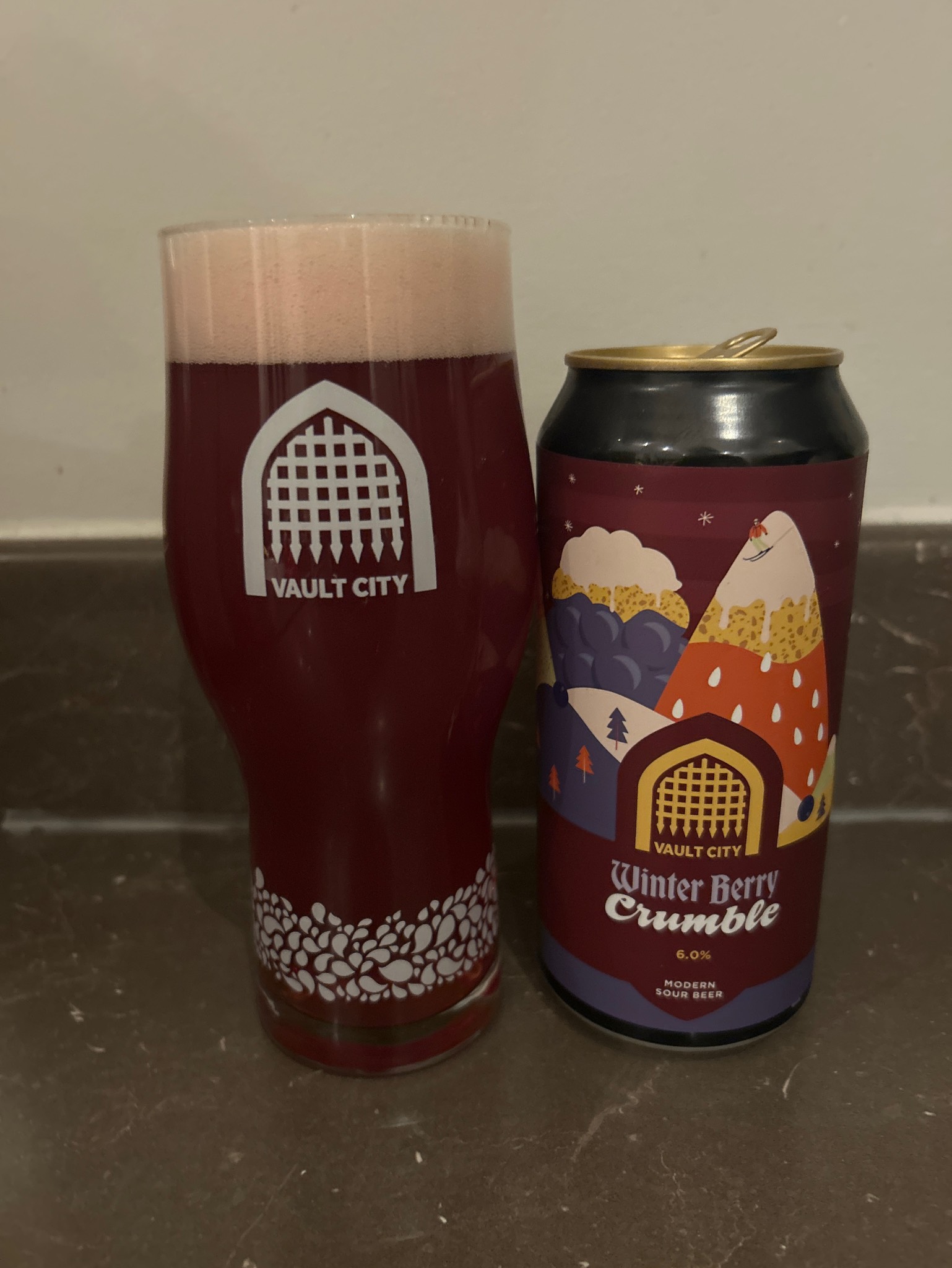 Winter Berry Crumble, Scotland