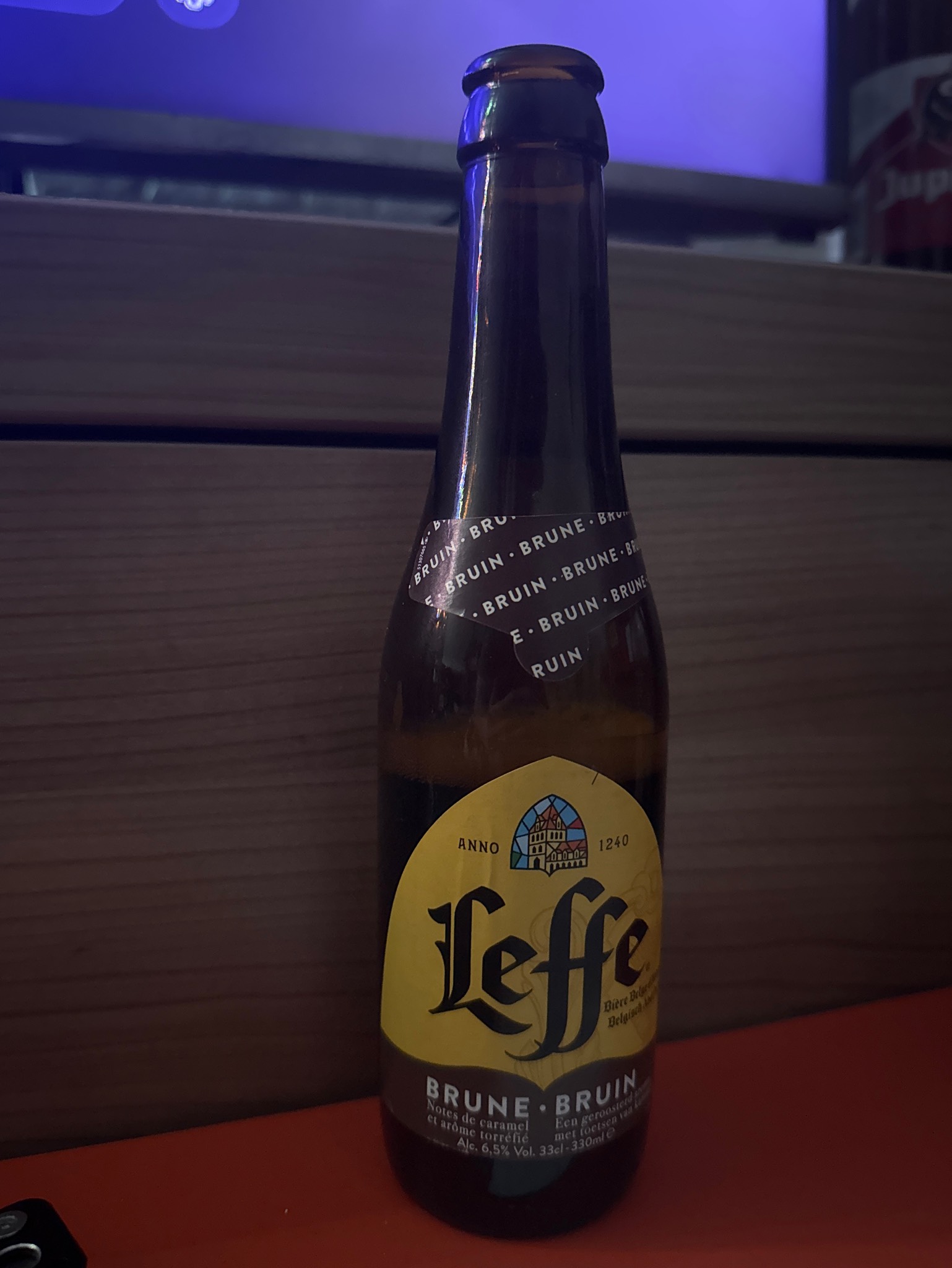 Leffe Brune / Bruin, Abbaye de Leffe (AB InBev)