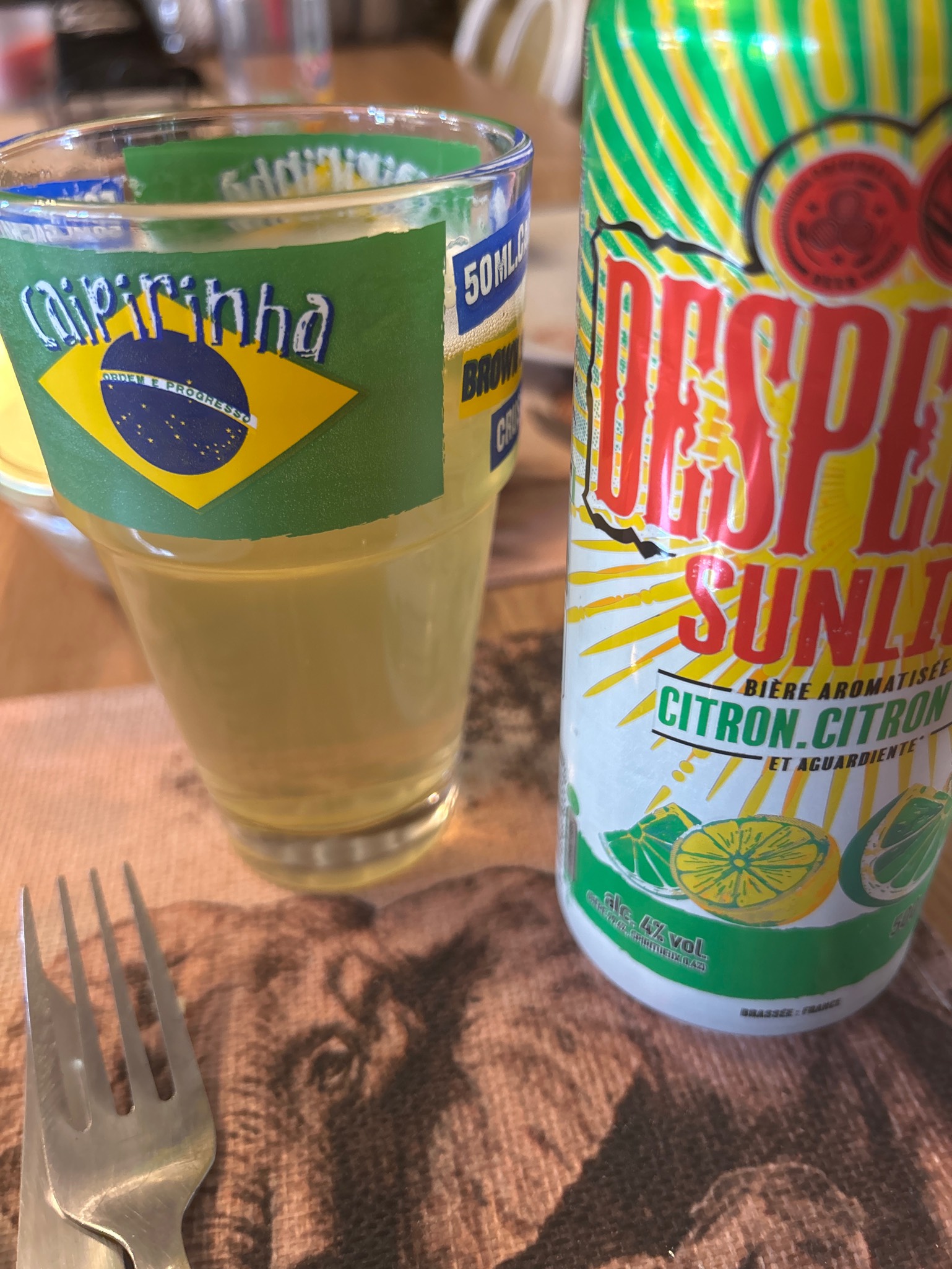 Desperados Sunlight Citron-Citron Vert, France