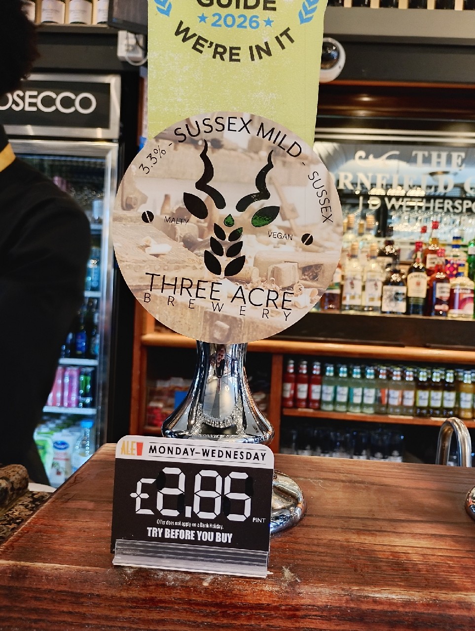 Sussex Mild, Three Acre Brewery