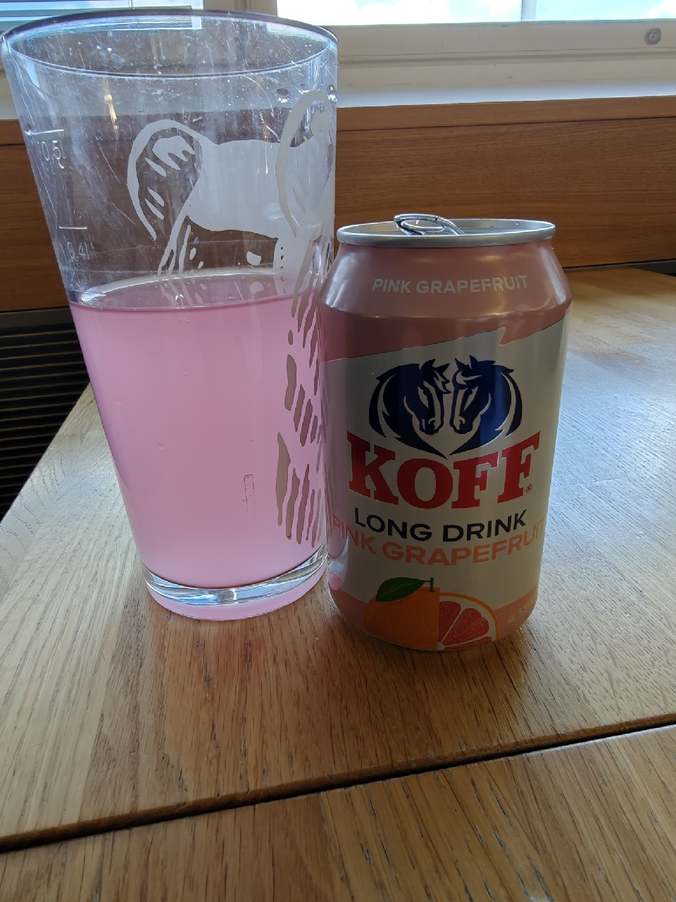 KOFF Long Drink Gin & Pink Grapefruit, Finland