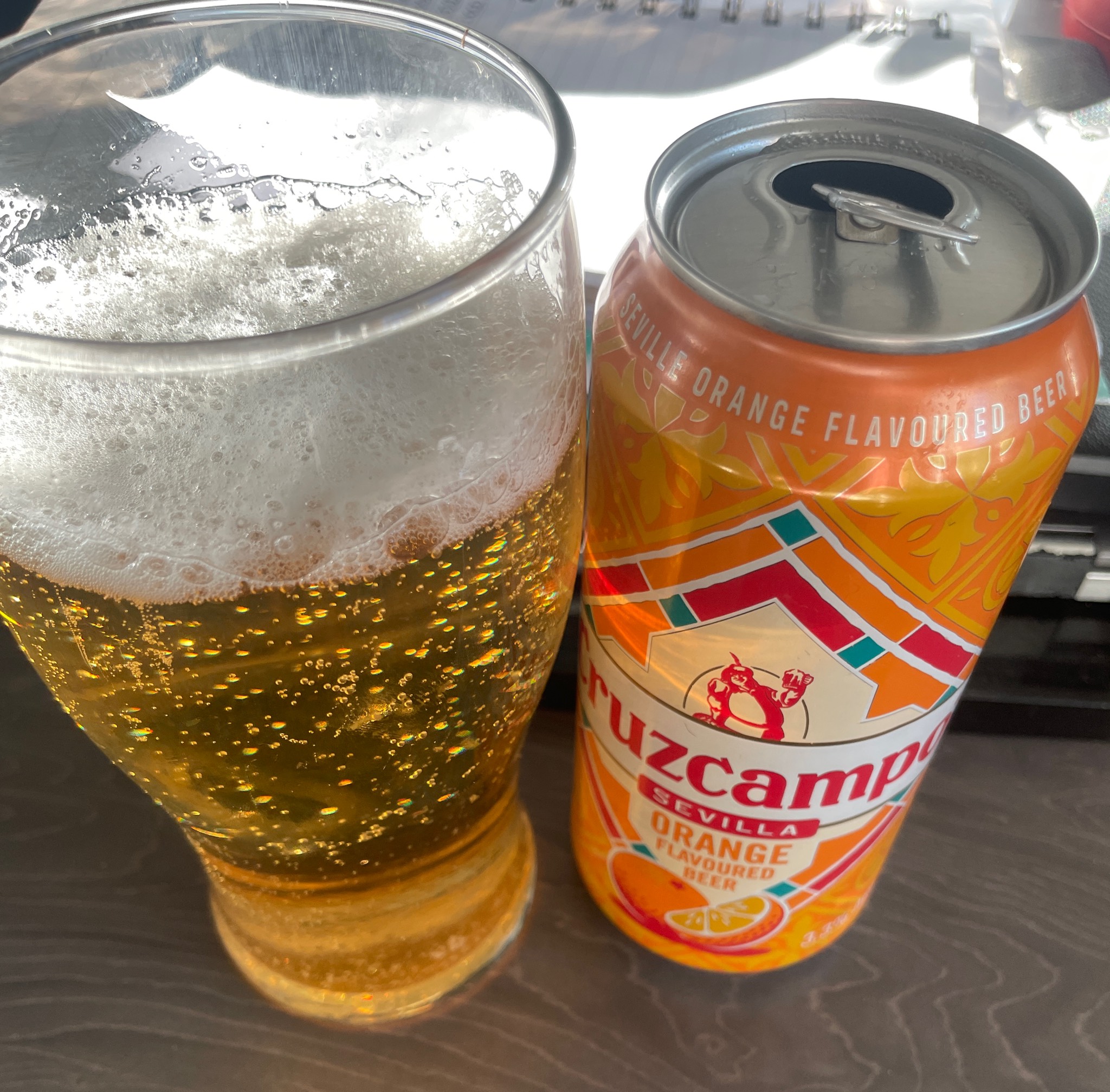 Cruzcampo Sevilla Orange, Spain