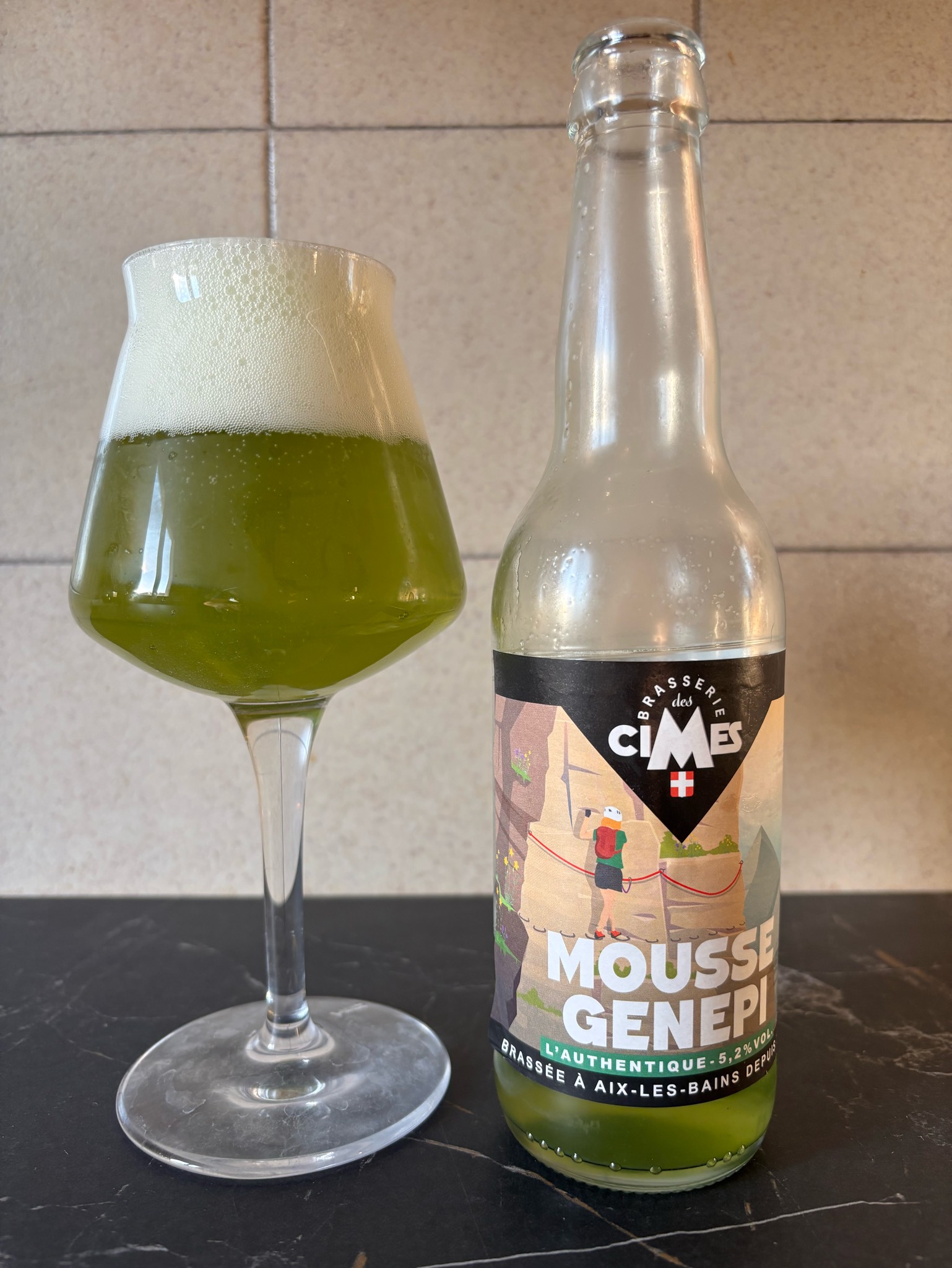 Mousse Génépi, Brasserie Des Cimes