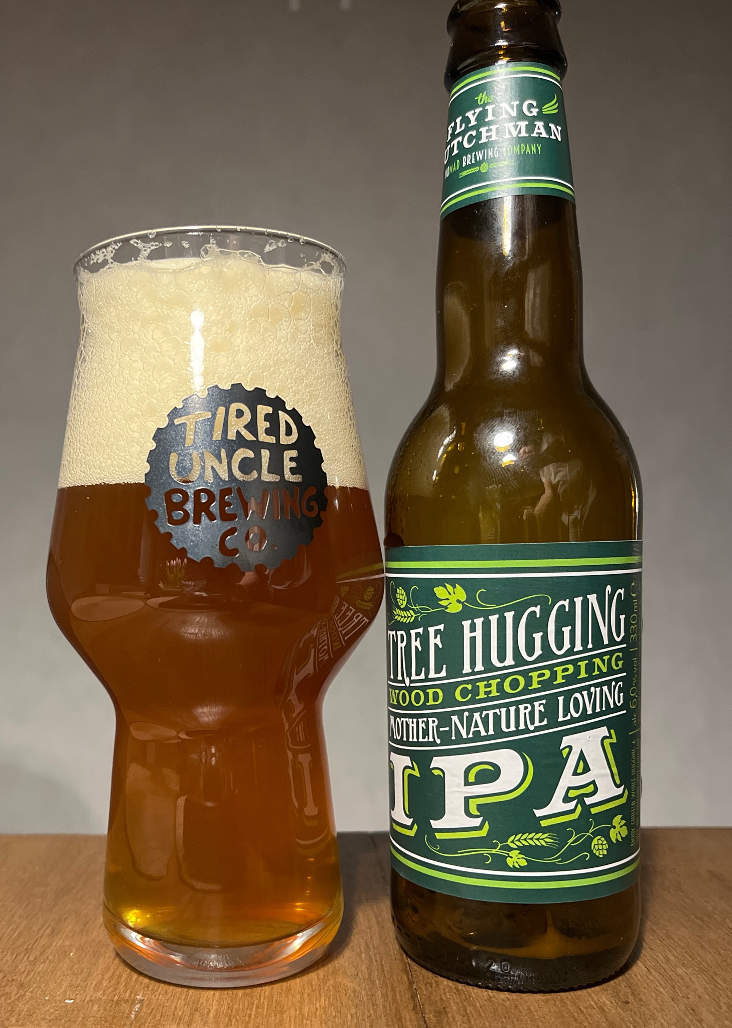 Tree Hugging Wood Chopping Mother-Nature Loving IPA, The Flying Dutchman Nomad Brewing Company